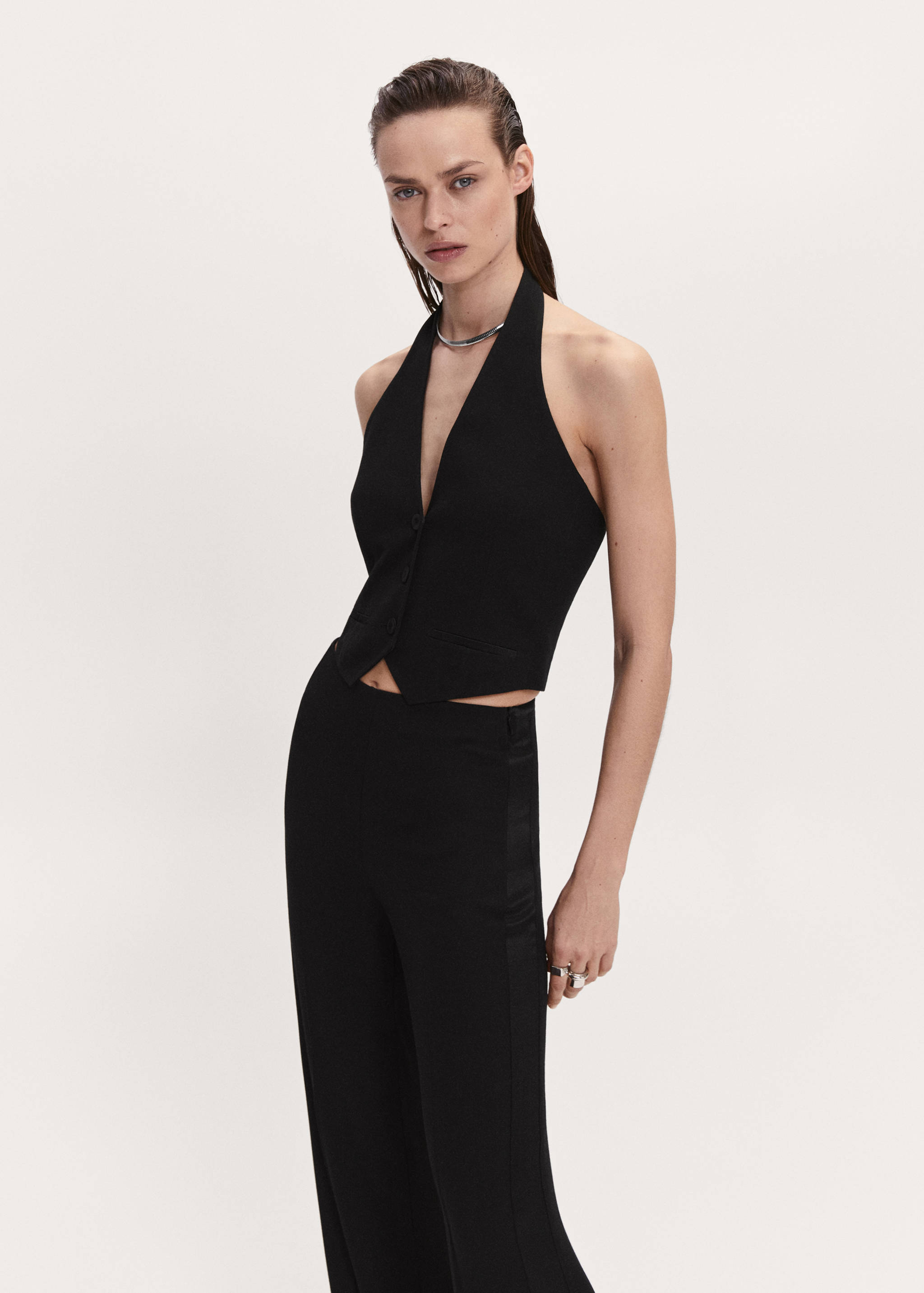 Wideleg suit trousers - Détail de l'article 1