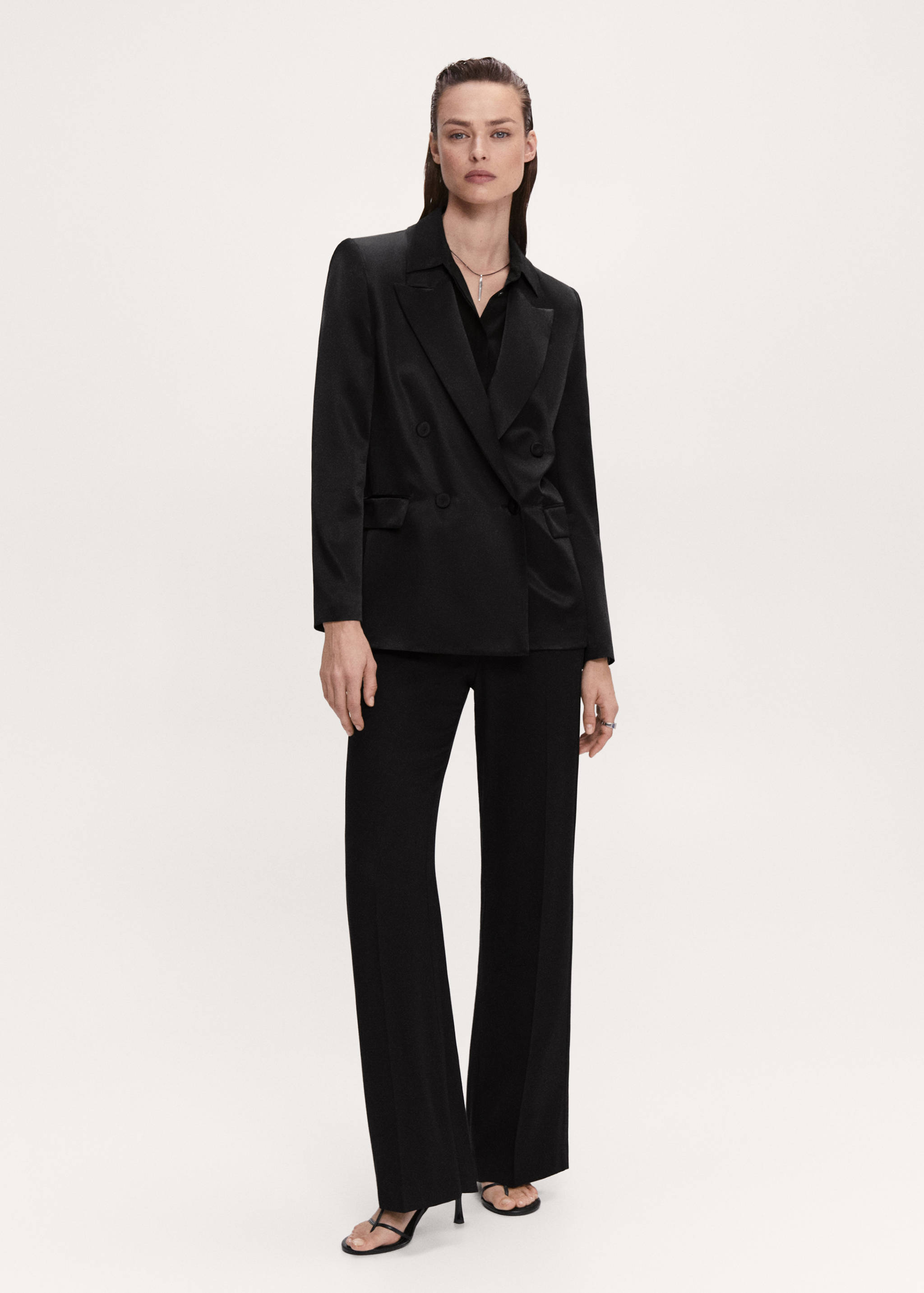 Wideleg suit trousers - Détail de l'article 5