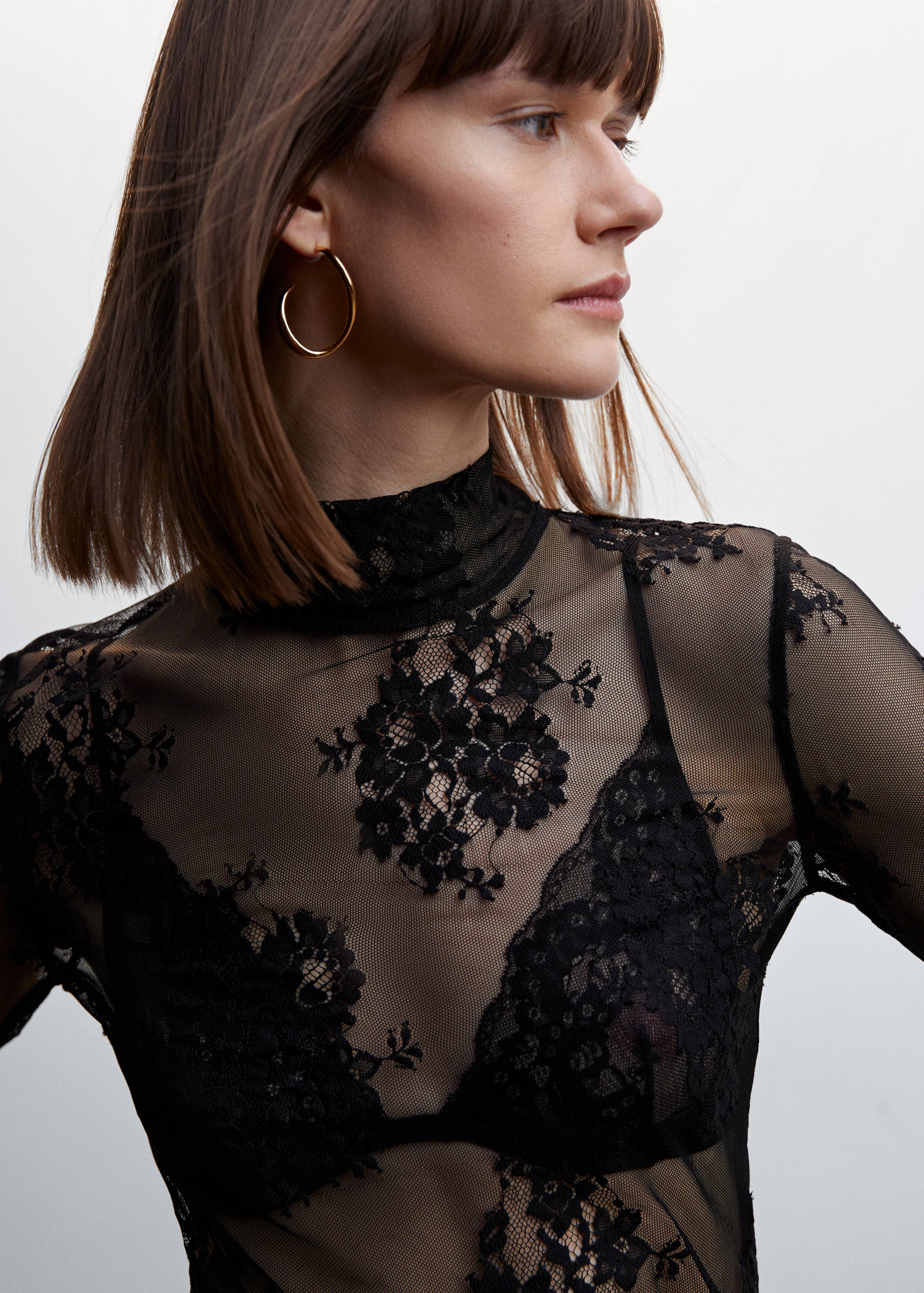 Samarreta punta floral - Detall de l'article 1