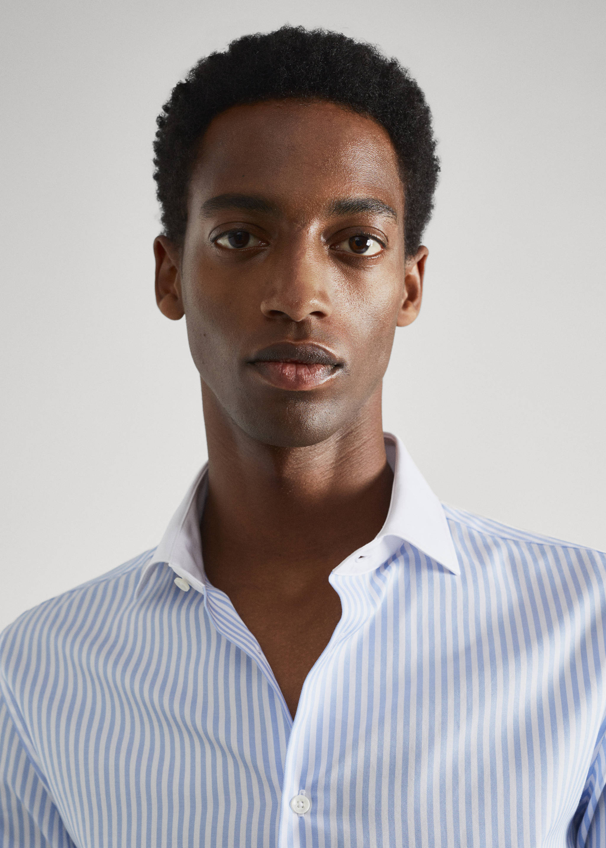 Kombiniertes Slim Fit-Anzughemd - Detail des Artikels 1