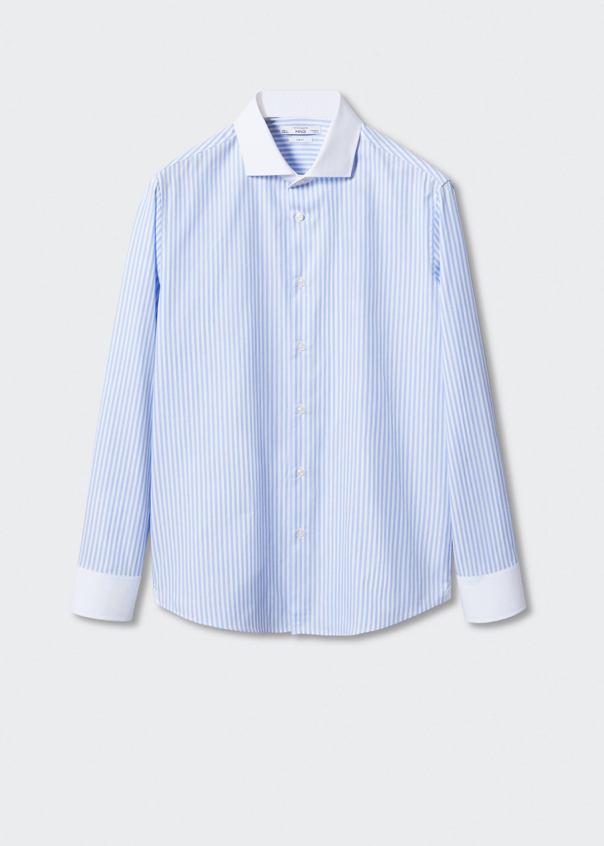 Kombiniertes Slim Fit-Anzughemd - Artikel ohne Model