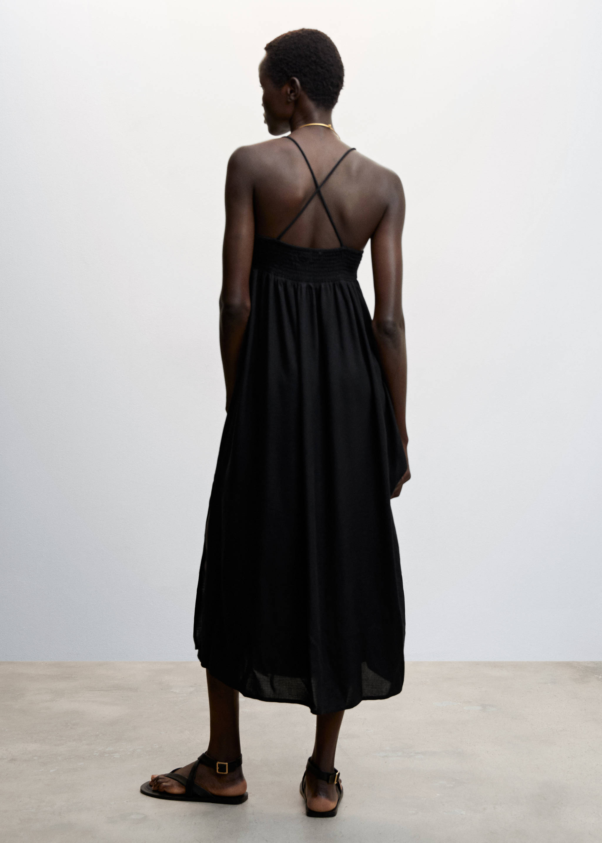 A-line dress - Reverse of the article