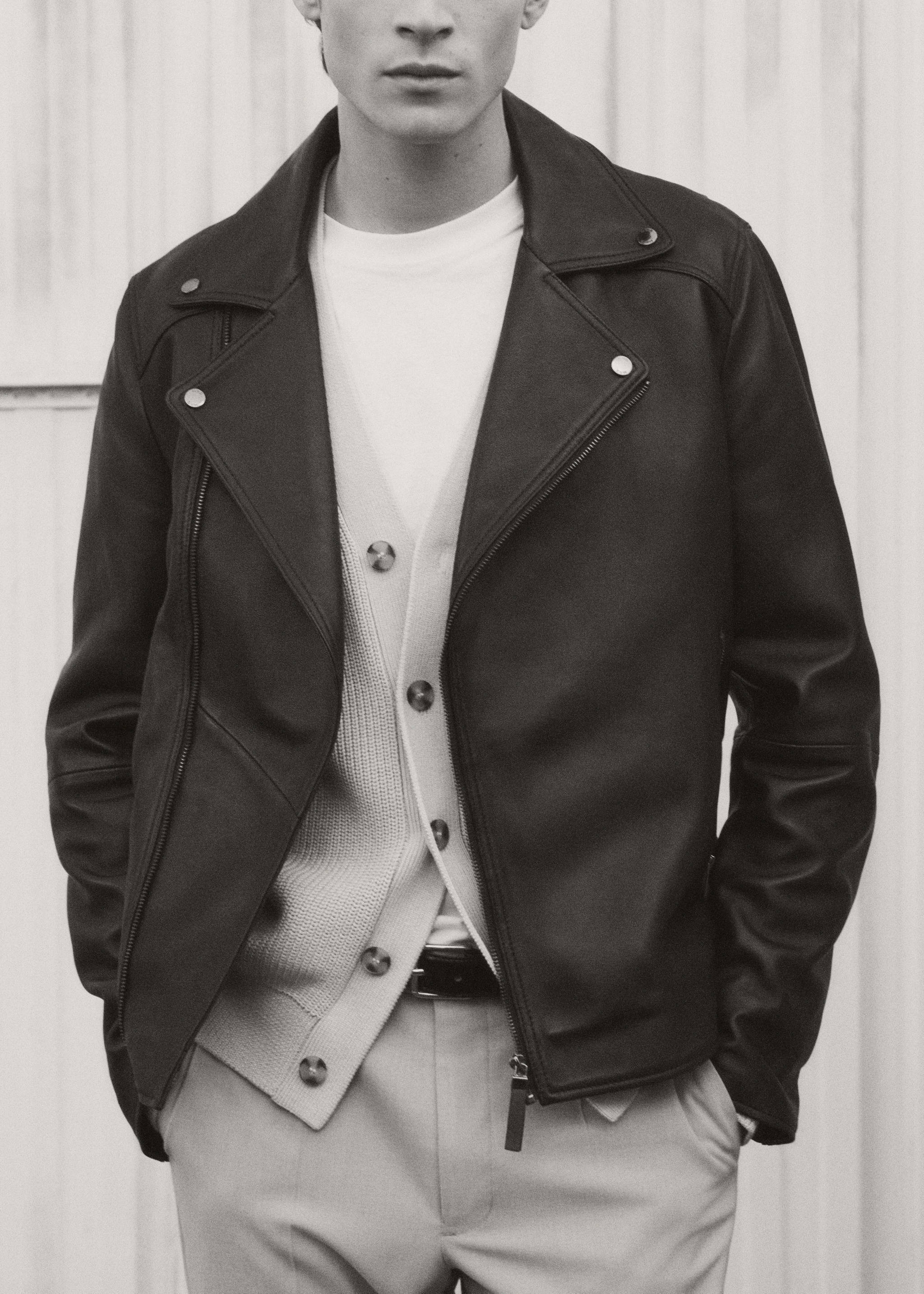 Jaqueta biker pell - Detall de l'article 7