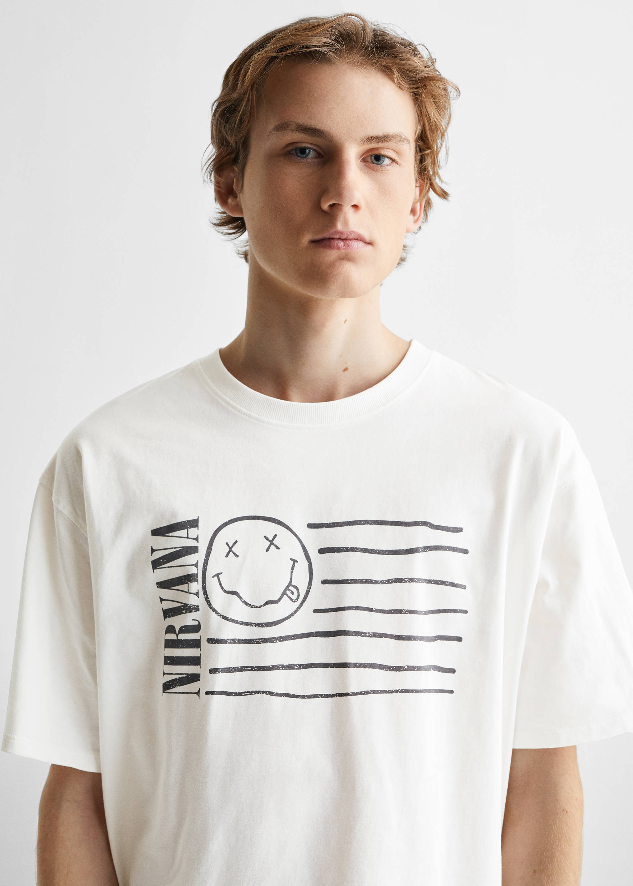 T-Shirt mit Nirvana-Design - Detail des Artikels 1