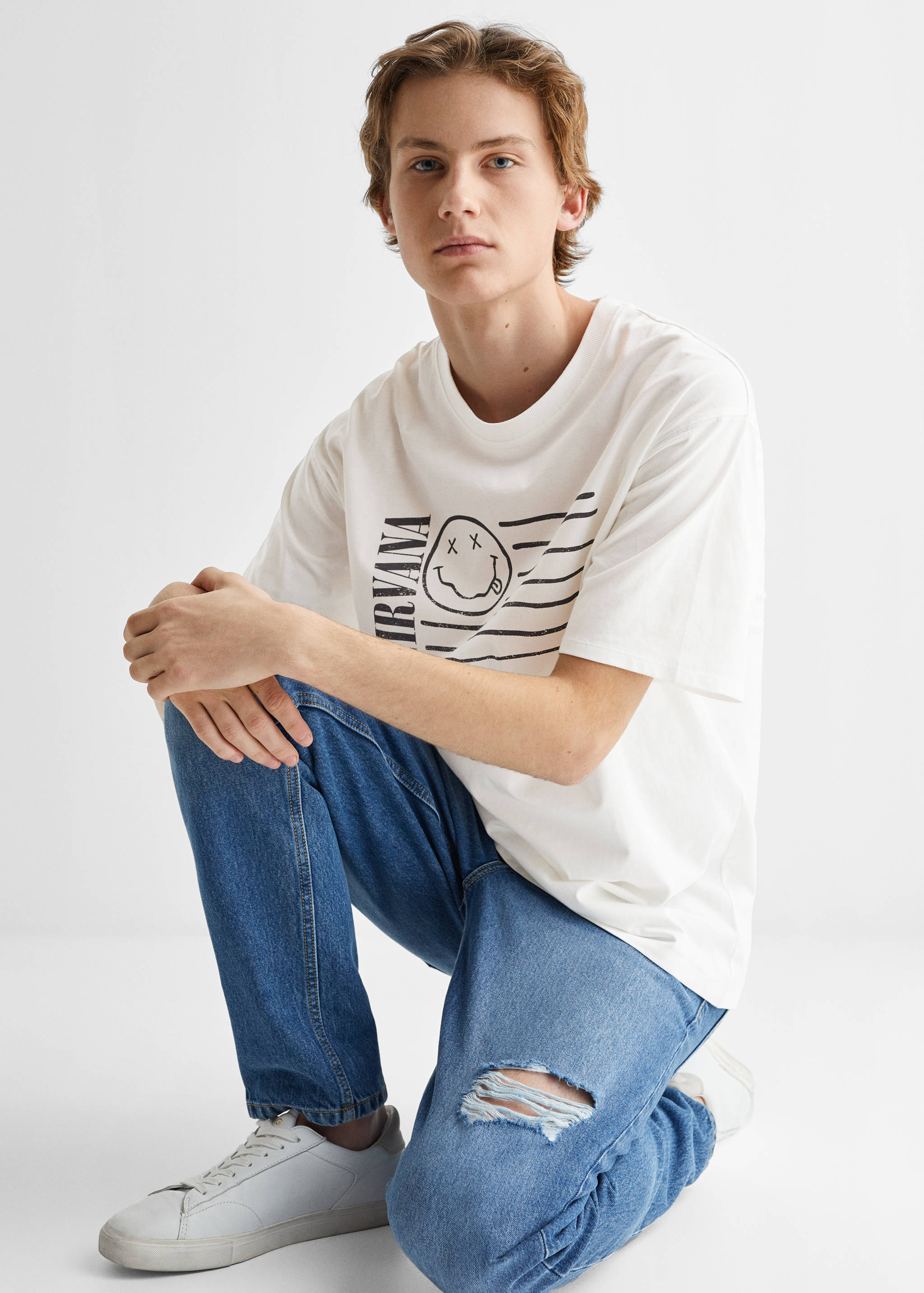 T-Shirt mit Nirvana-Design - Detail des Artikels 2