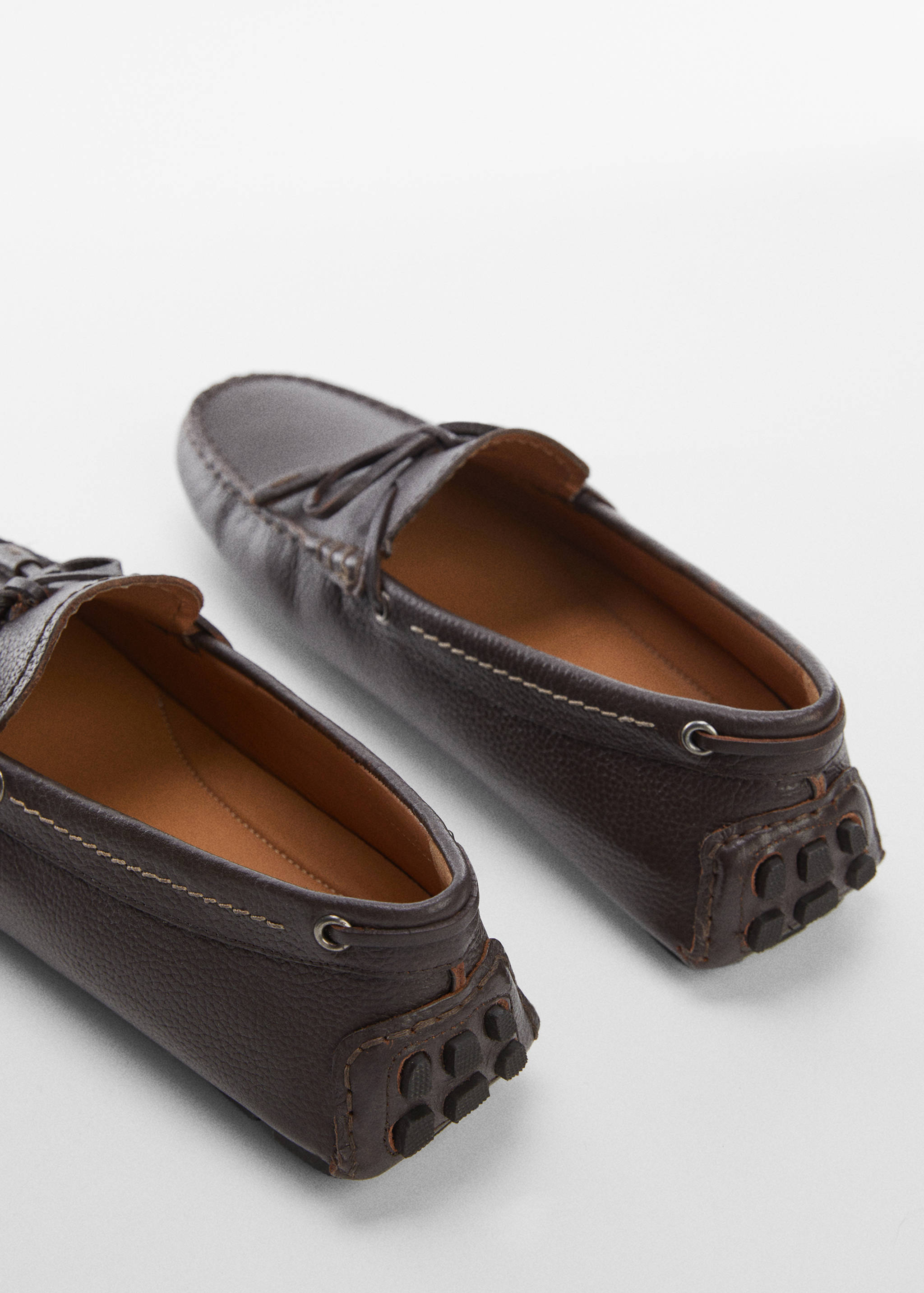 Mocassins cuir pompons - Détail de l'article 2