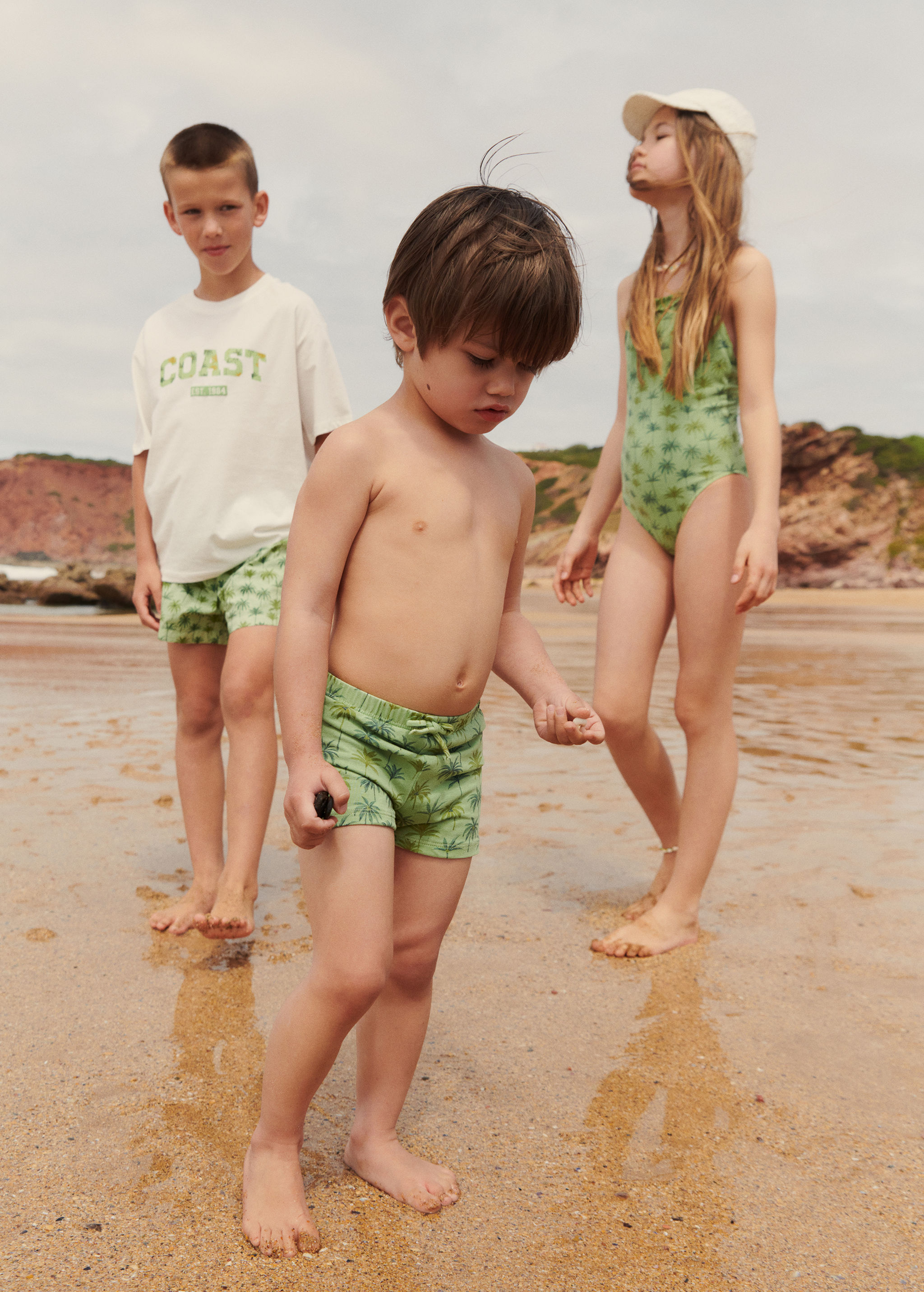 Maillot de bain imprimé feuilles - Détail de l'article 6