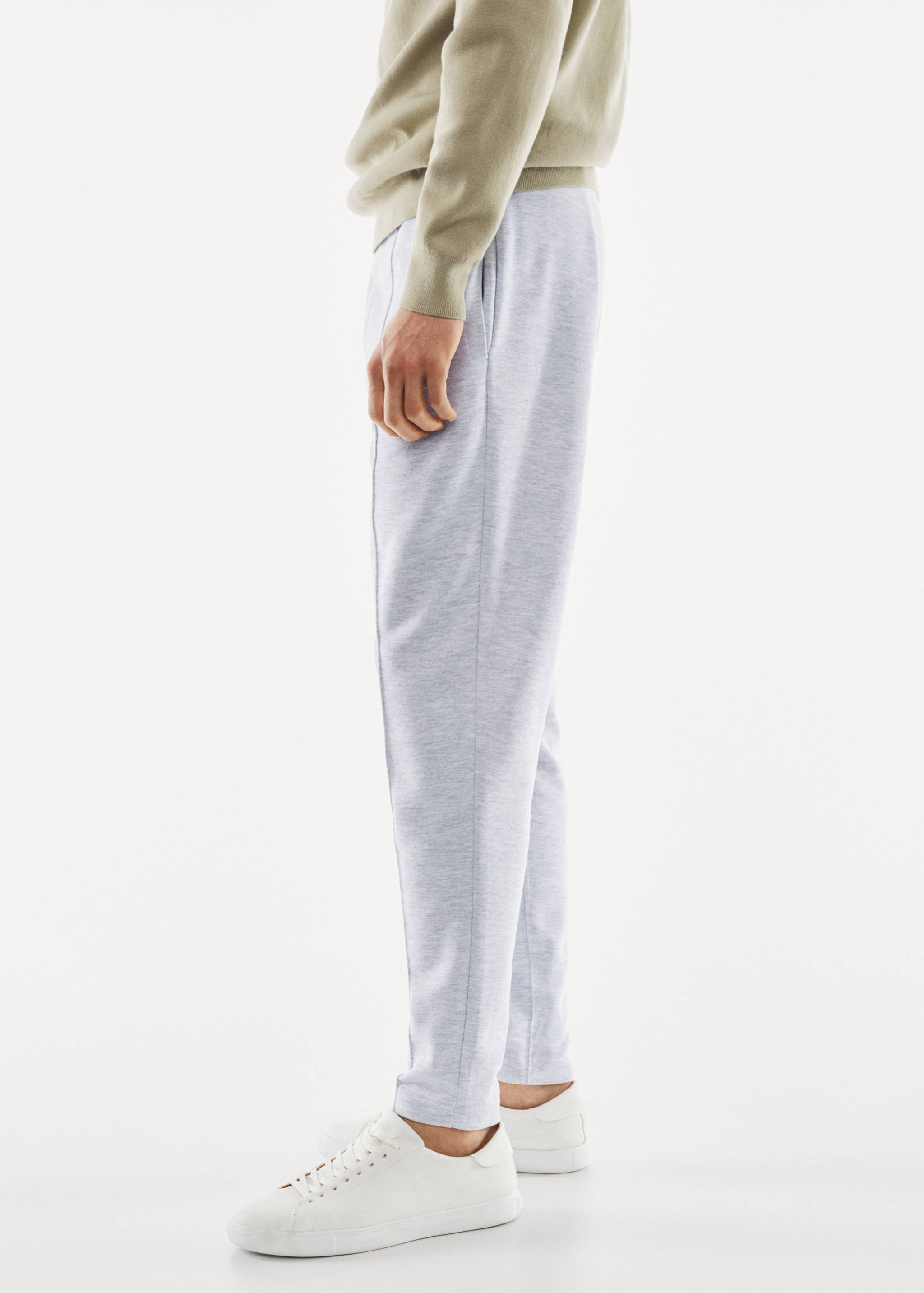 Pantalón jogger felpa algodón - Detalle del artículo 4