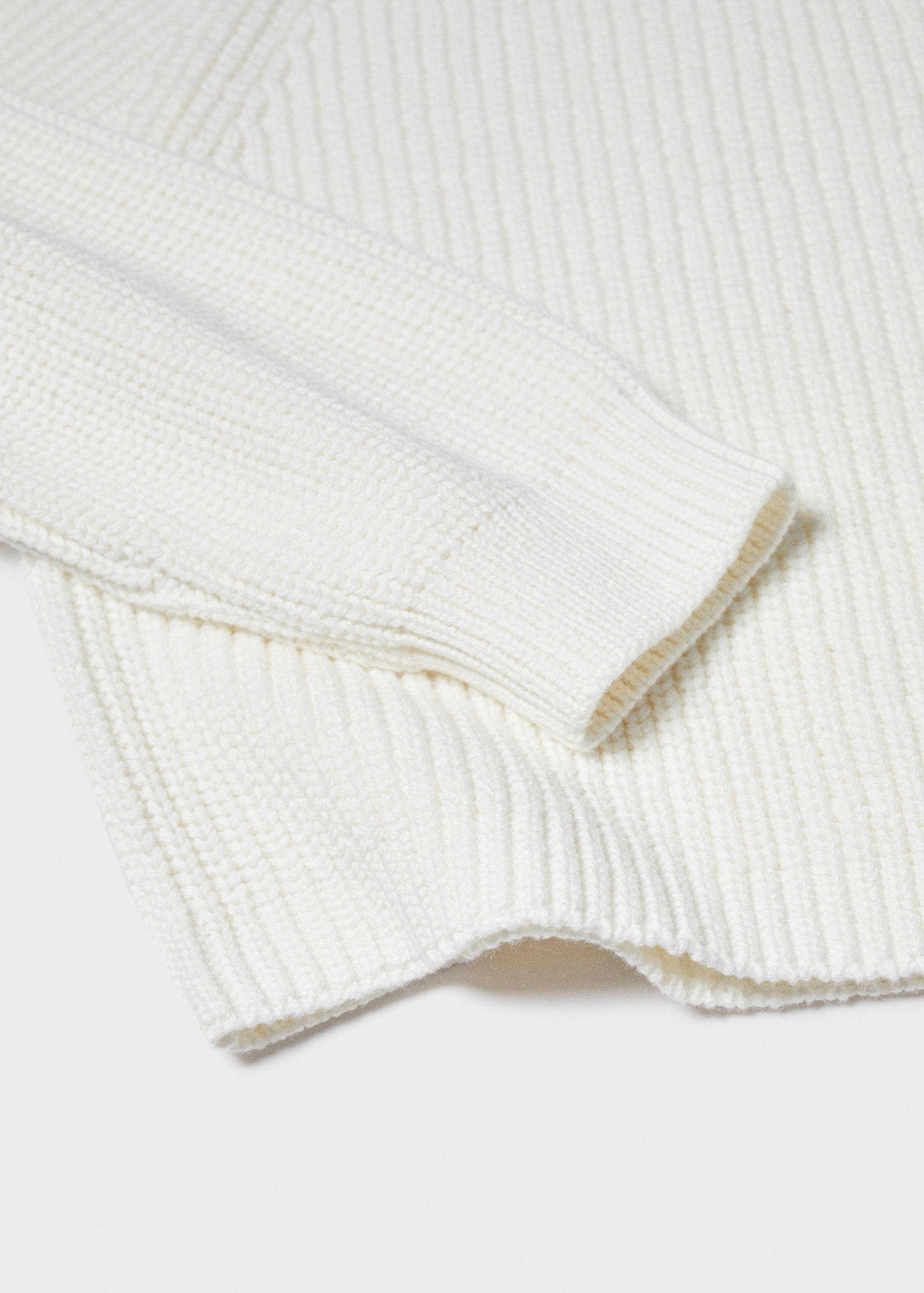 Knitted braided sweater - Details of the article 8