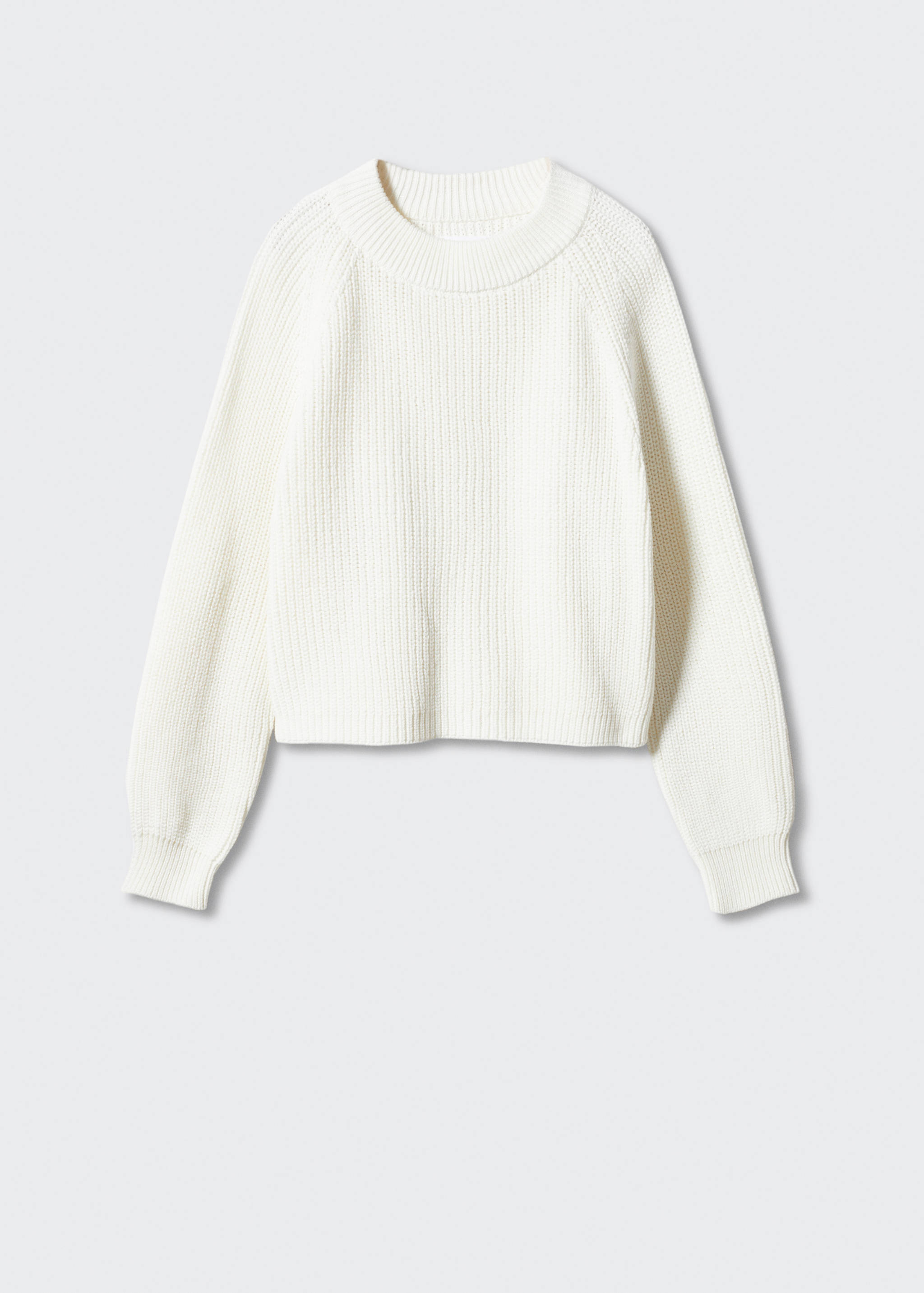 Knitted braided sweater - Article without model