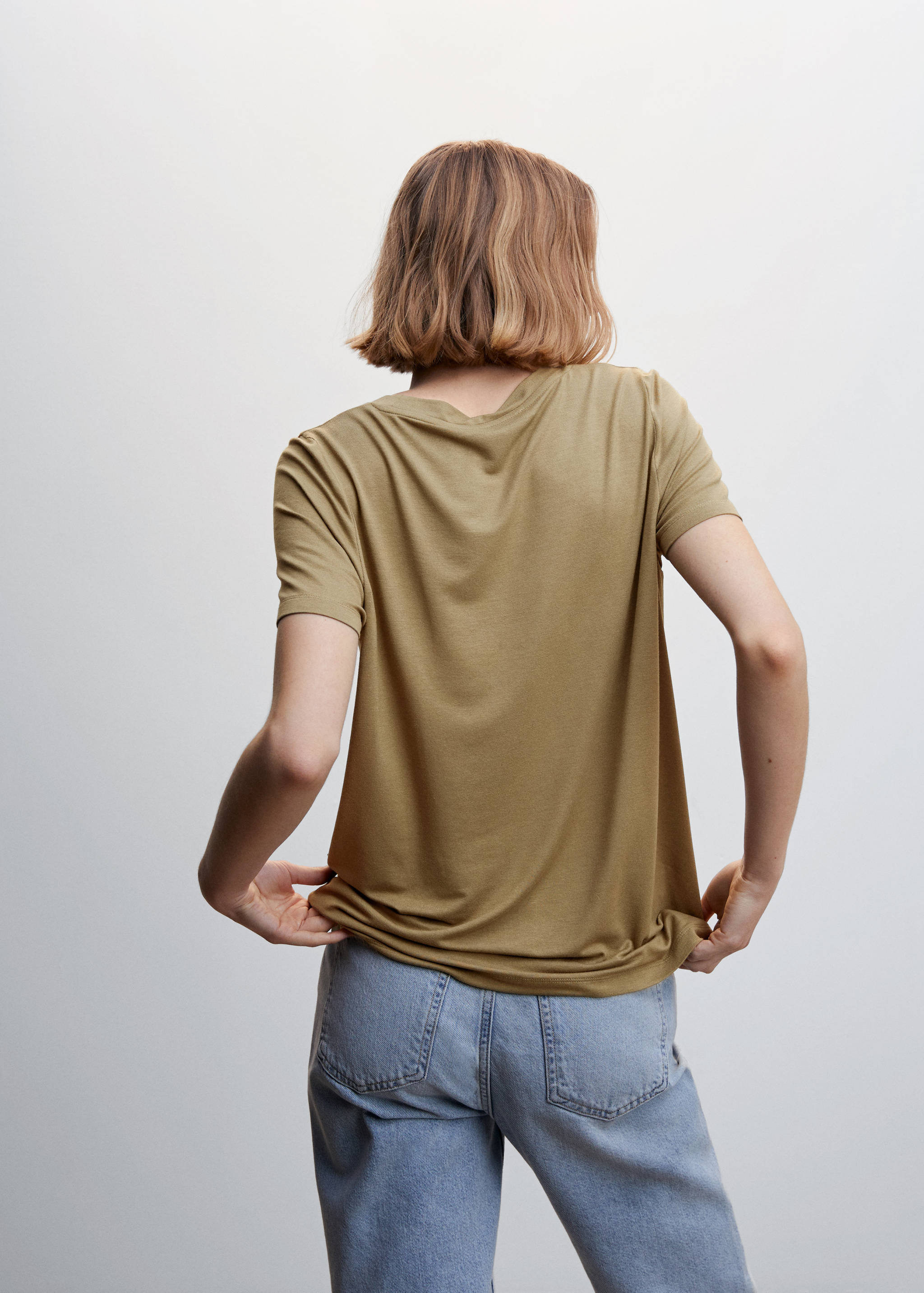 Fluid short-sleeve t-shirt - Reverse of the article