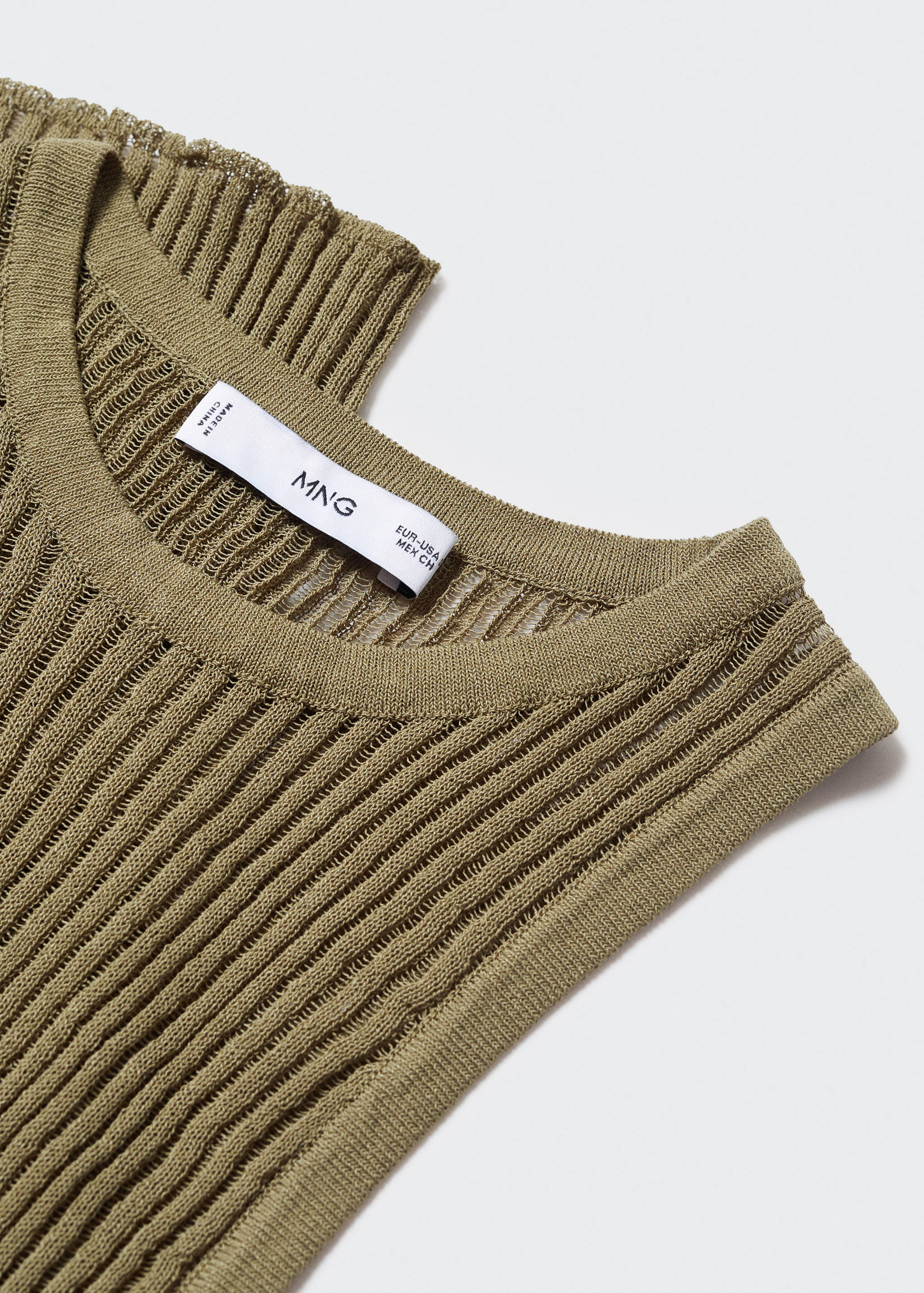 Top canalé punto desagujado - Detalle del artículo 8