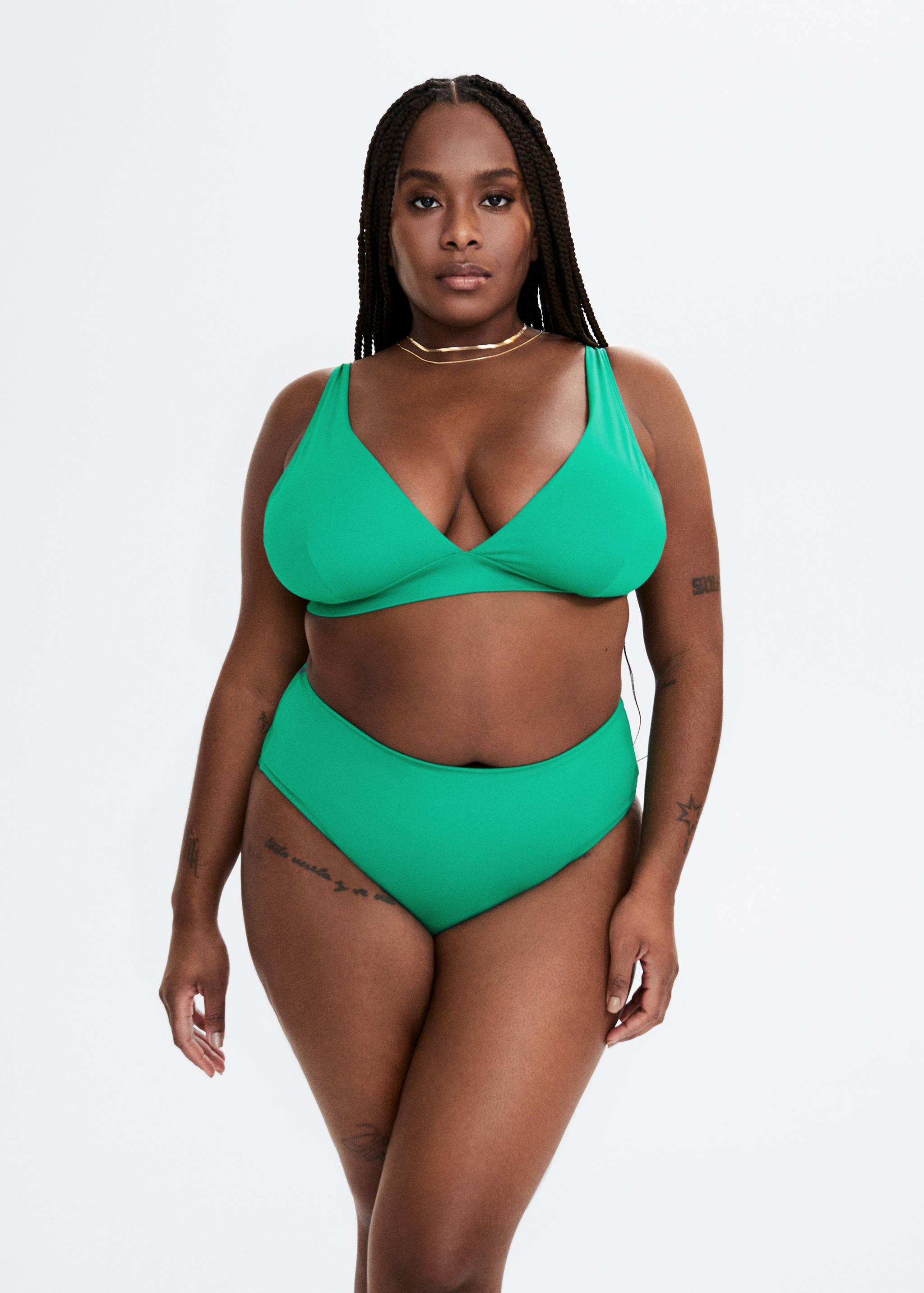 Top bikini triángulo - Plano medio
