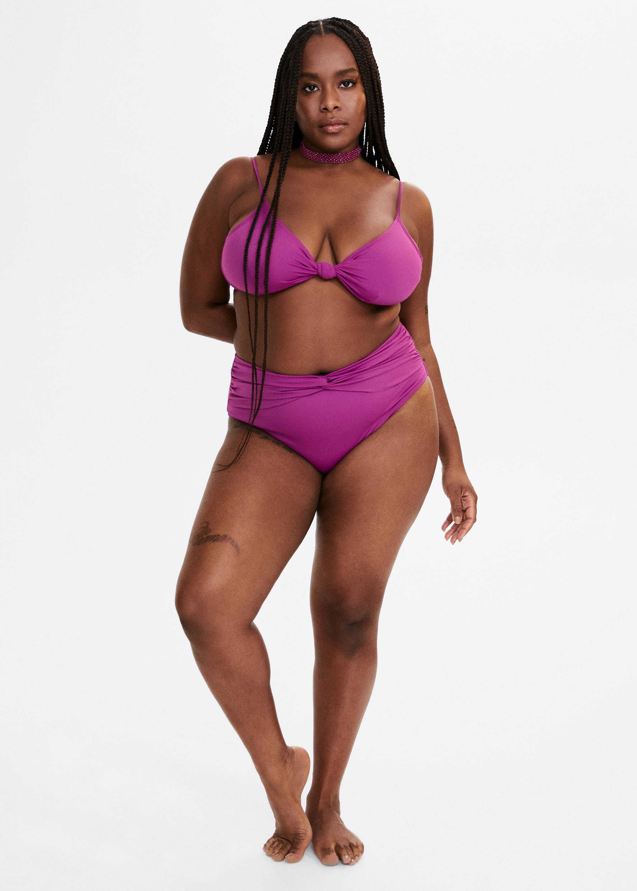 High-waist bikini bottoms - General plane