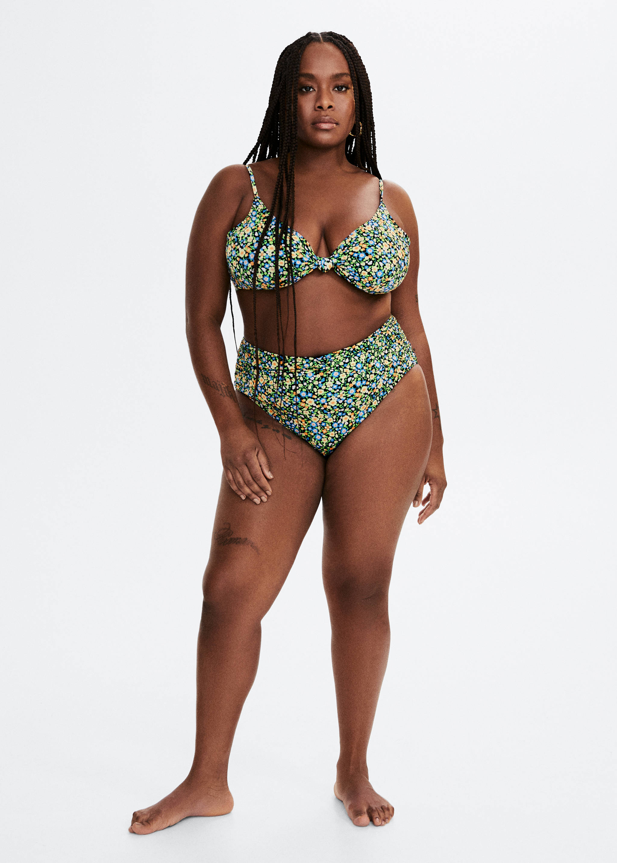 High-waist bikini bottoms - General plane