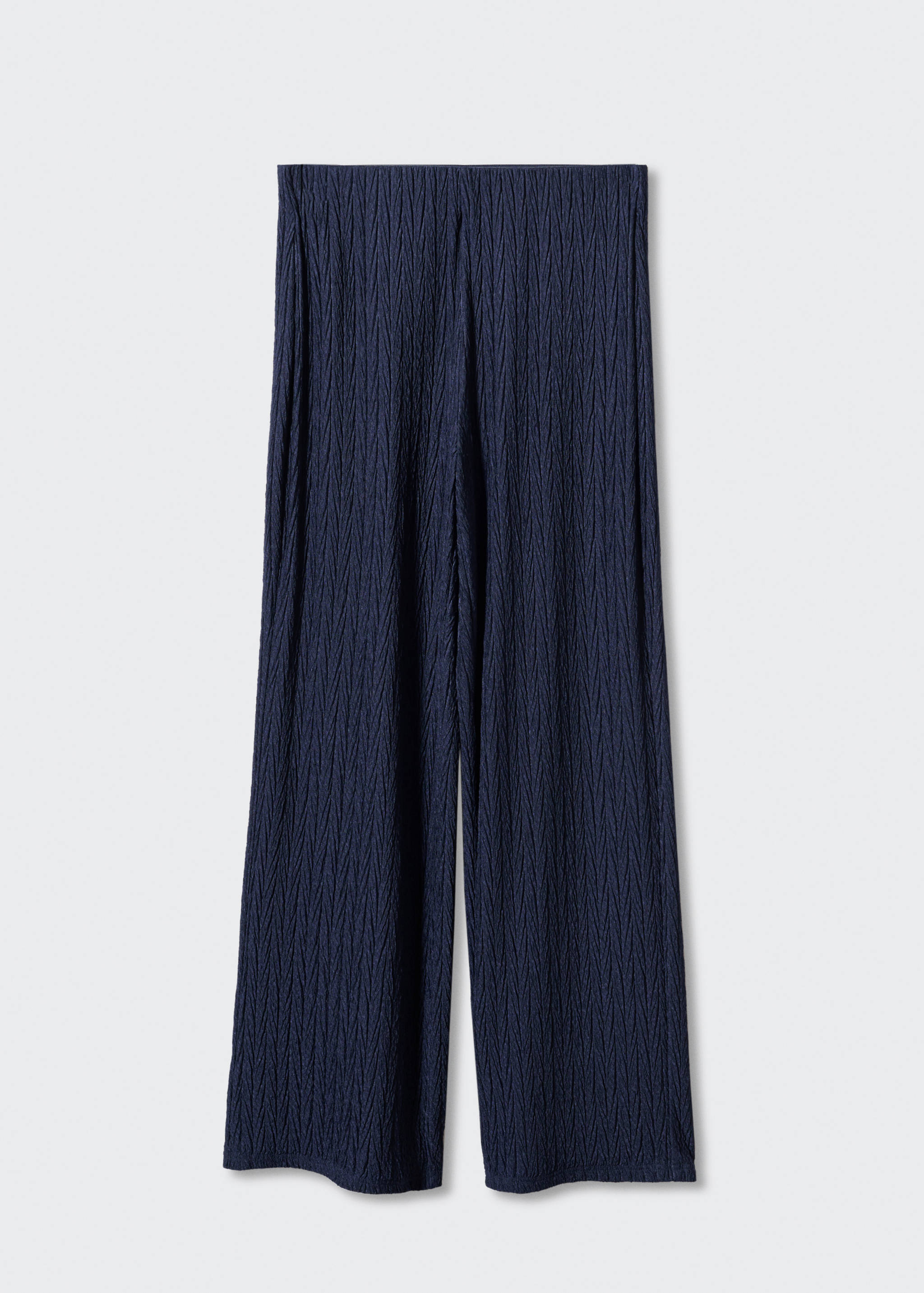 Texturierte Palazzo-Hose - Artikel ohne Model