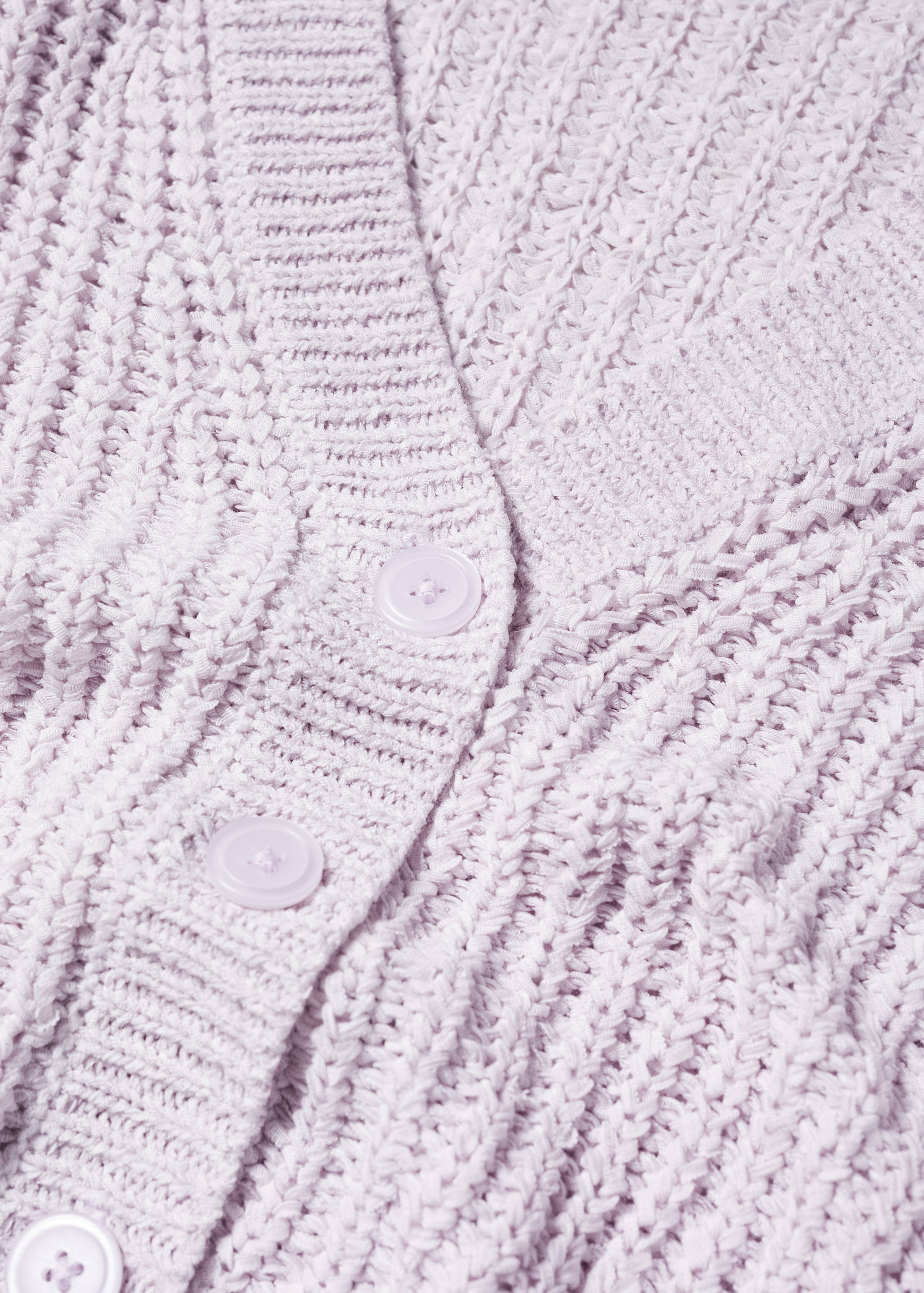 V-neck knitted cardigan - Details of the article 8