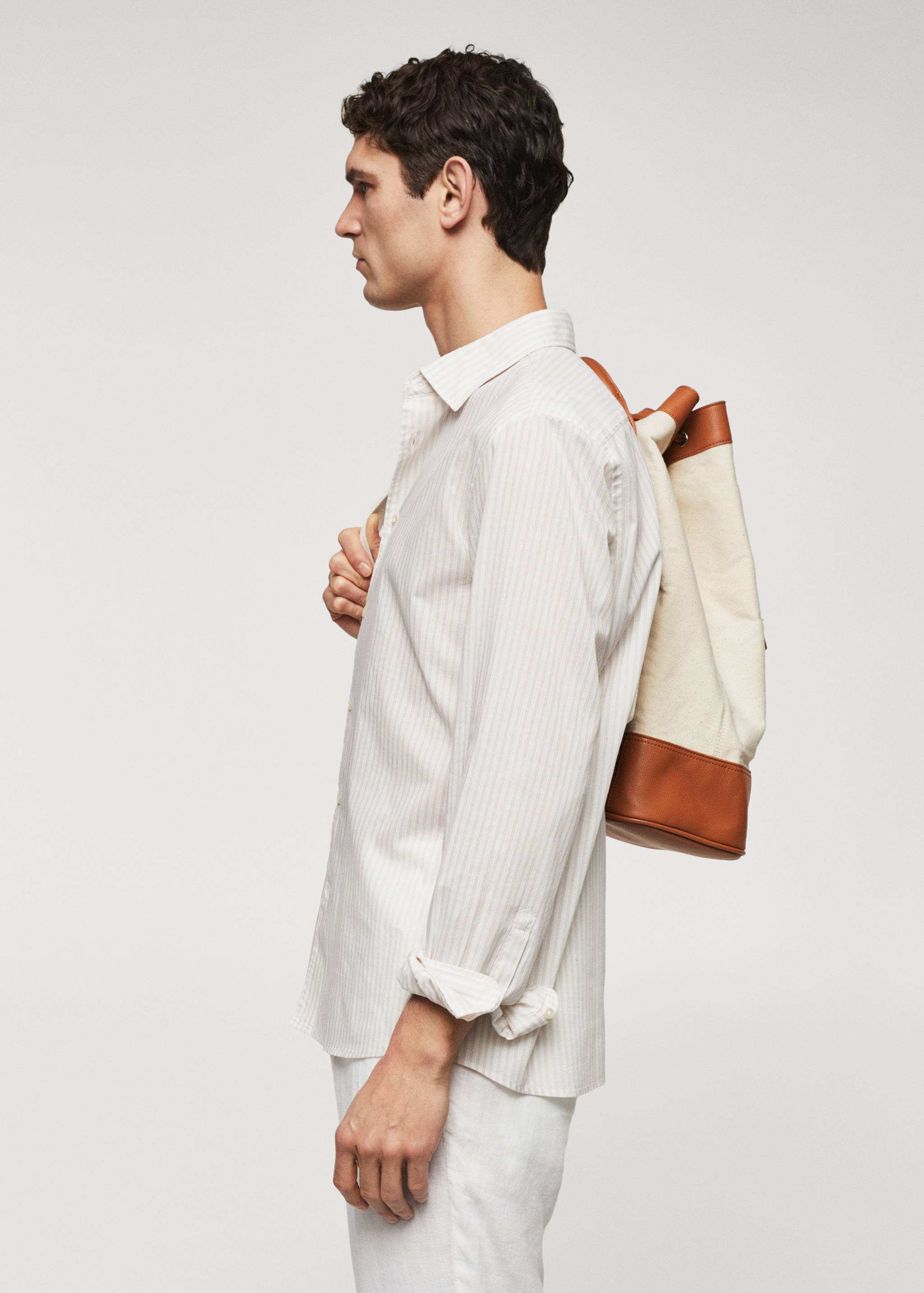 Chemise 100 % coton rayures - Détail de l'article 6