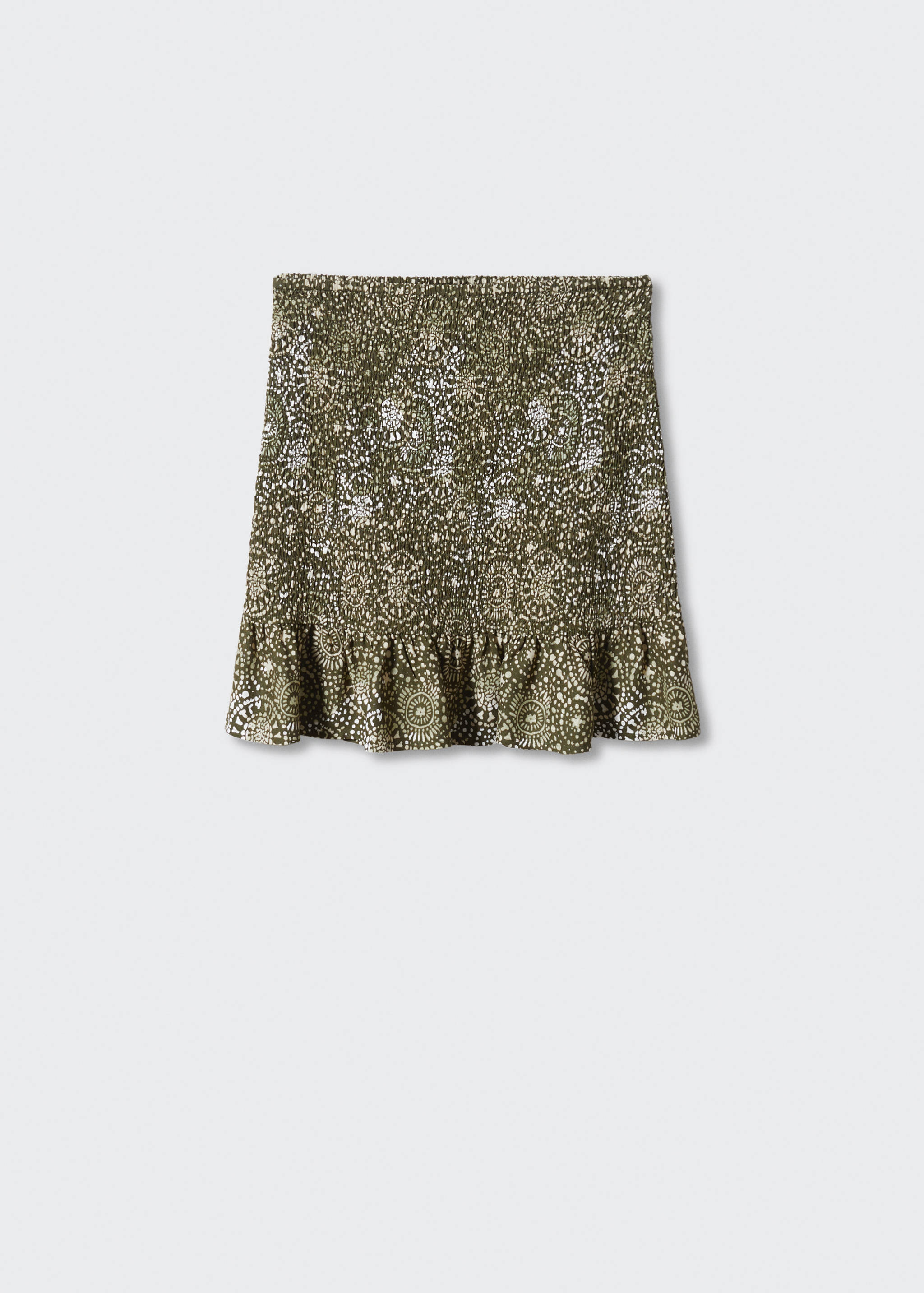 Geometric print miniskirt - Article without model