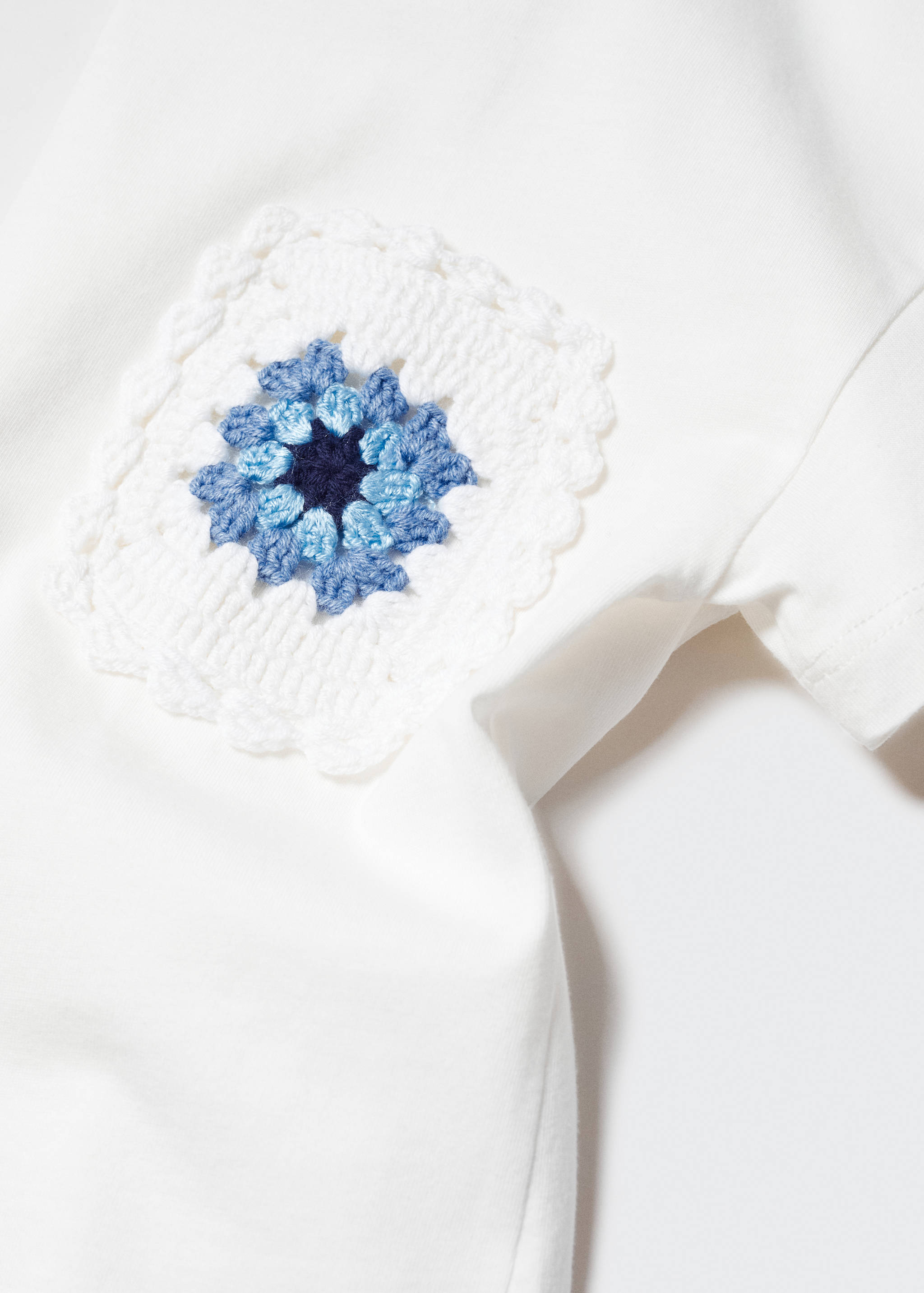 Camiseta algodón detalle bordado - Detalle del artículo 8