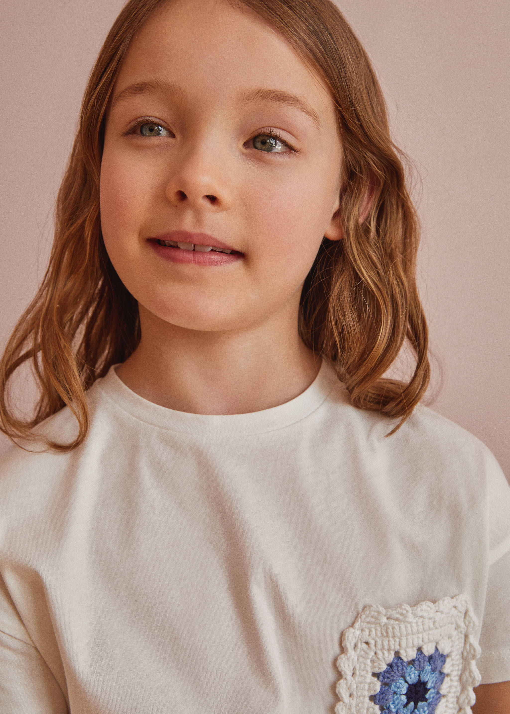 Camiseta algodón detalle bordado - Detalle del artículo 5