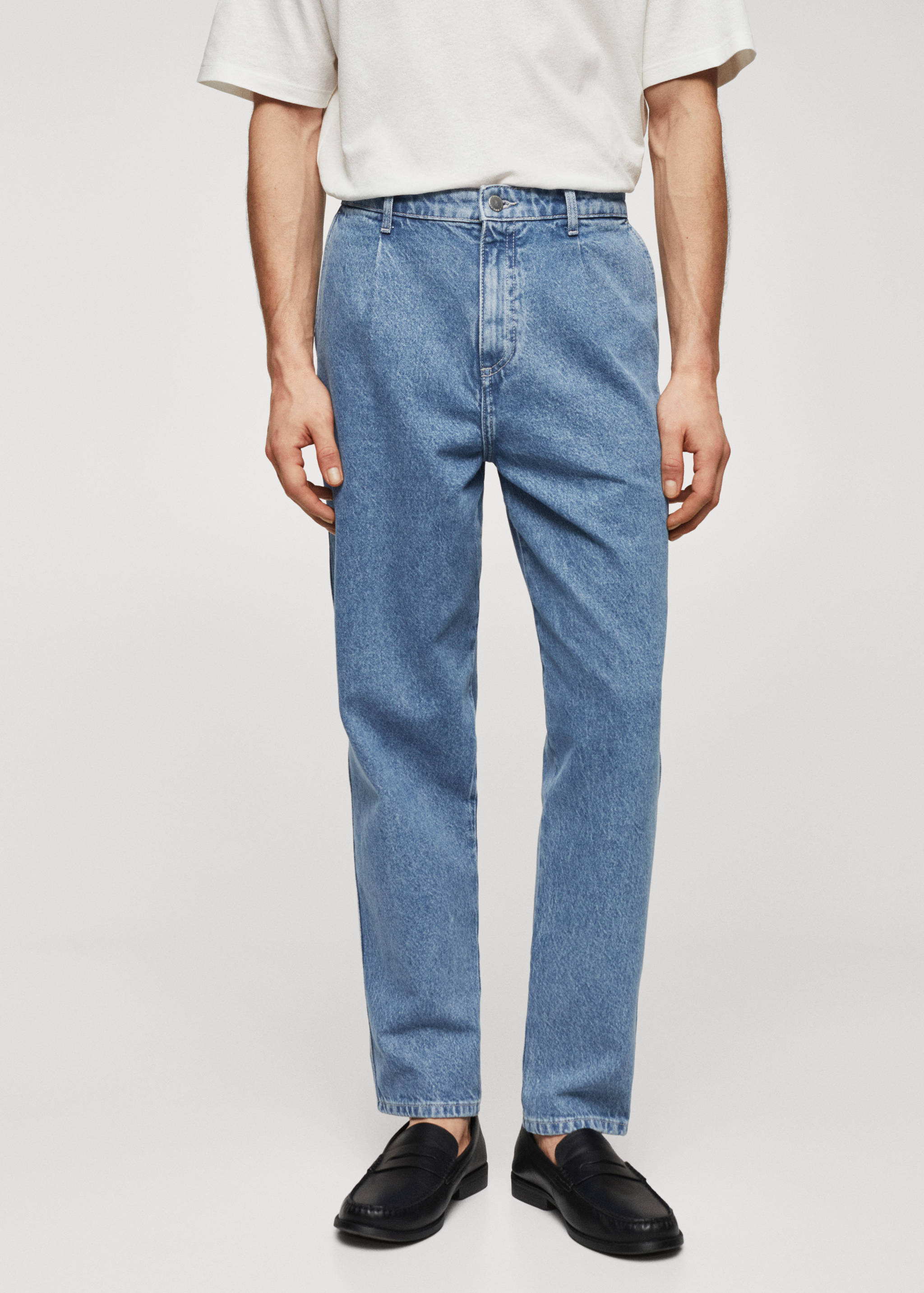 Dart slouchy jeans - Medium plane
