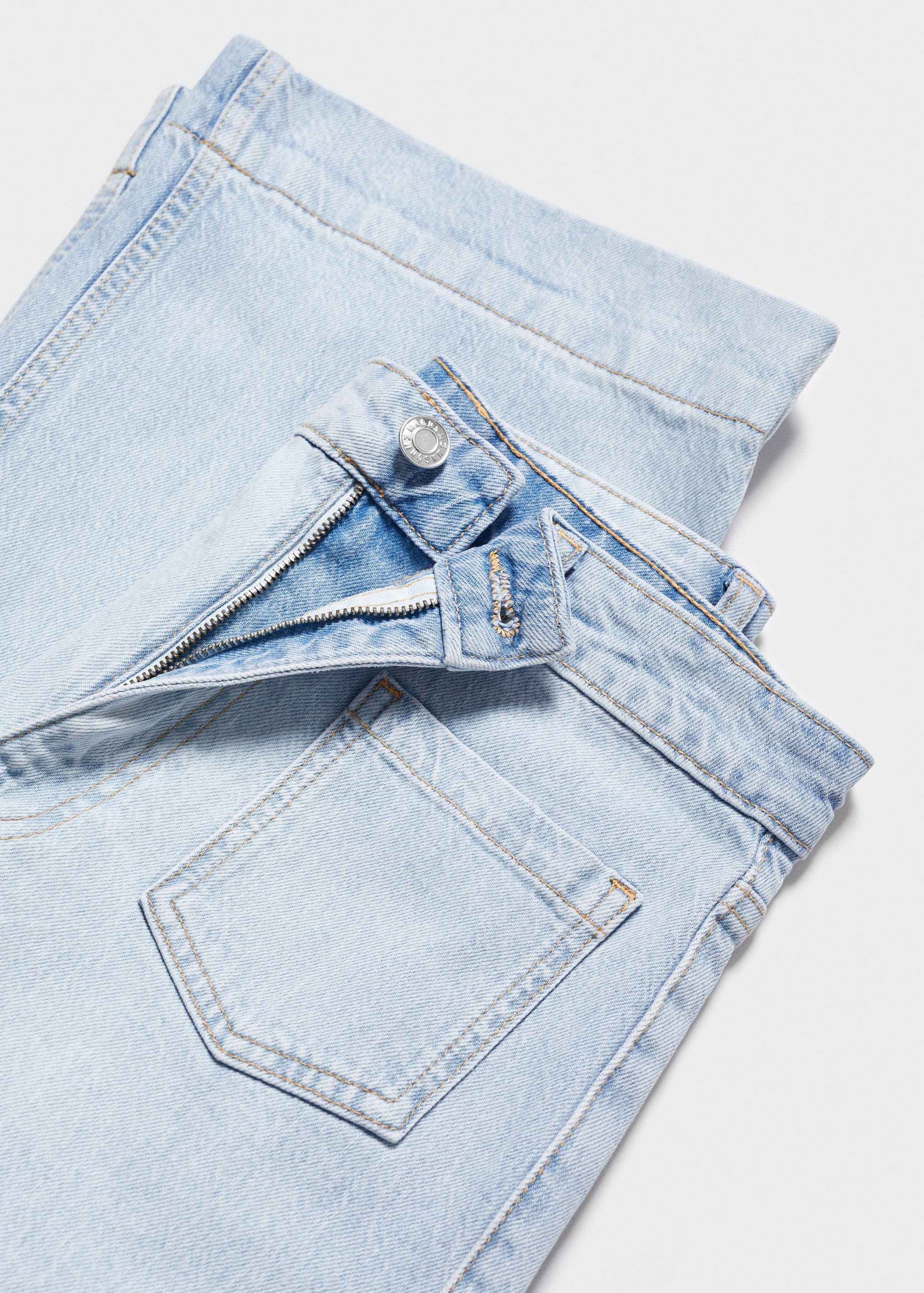 Wideleg jeans with pockets - Details of the article 8