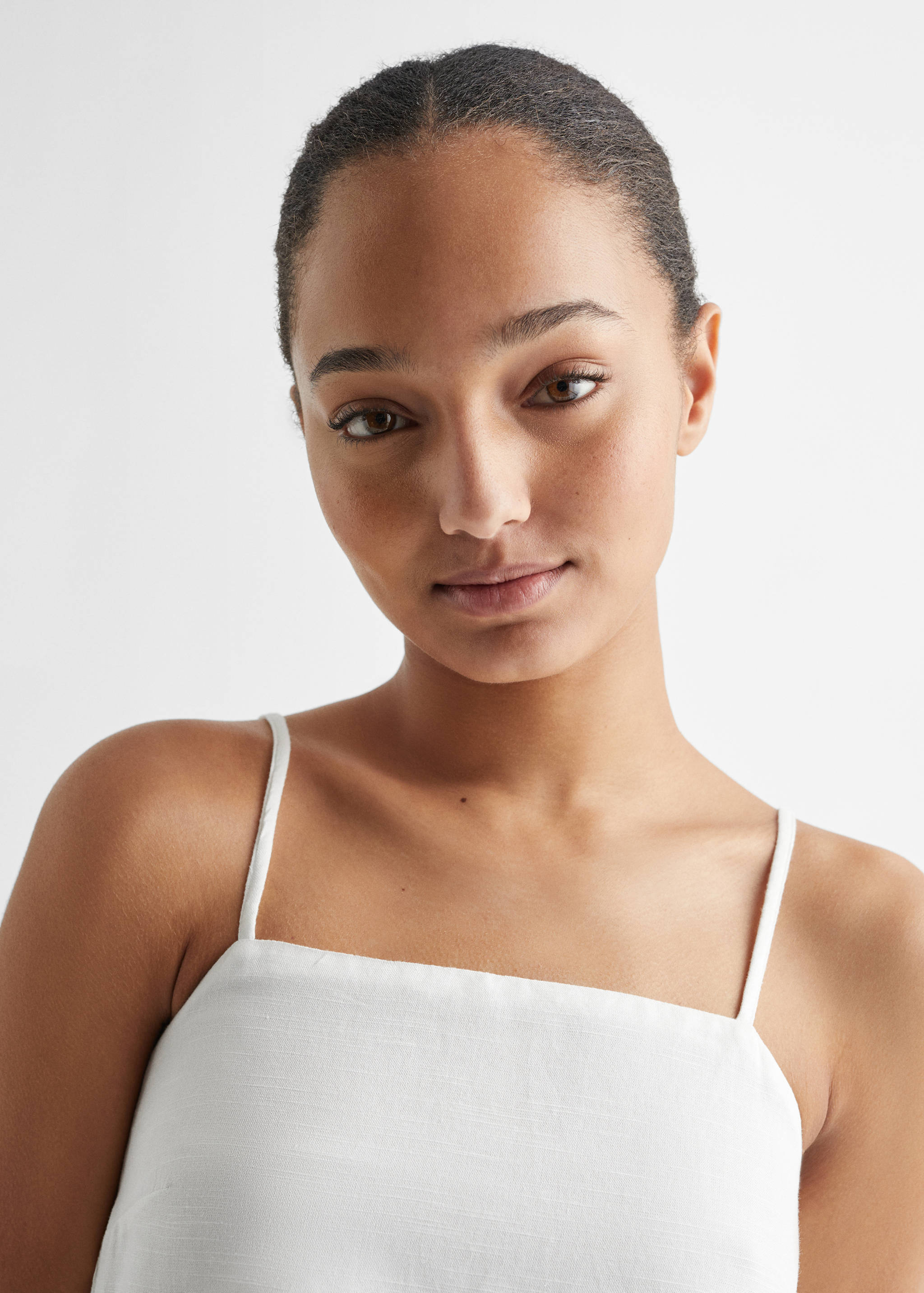 Flowy crop top - Details of the article 1