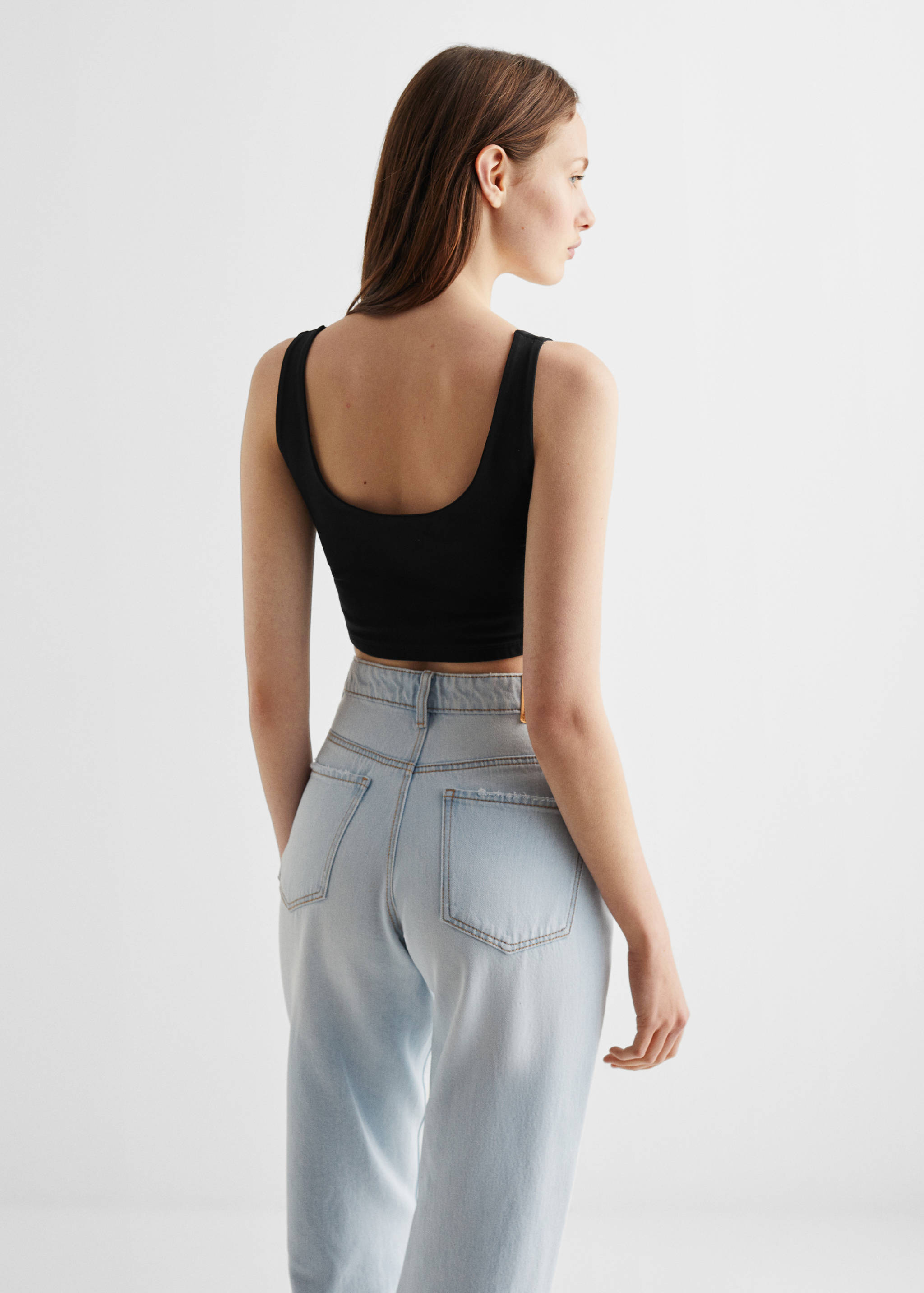 Basic-Trägertop - Rückseite des Artikels