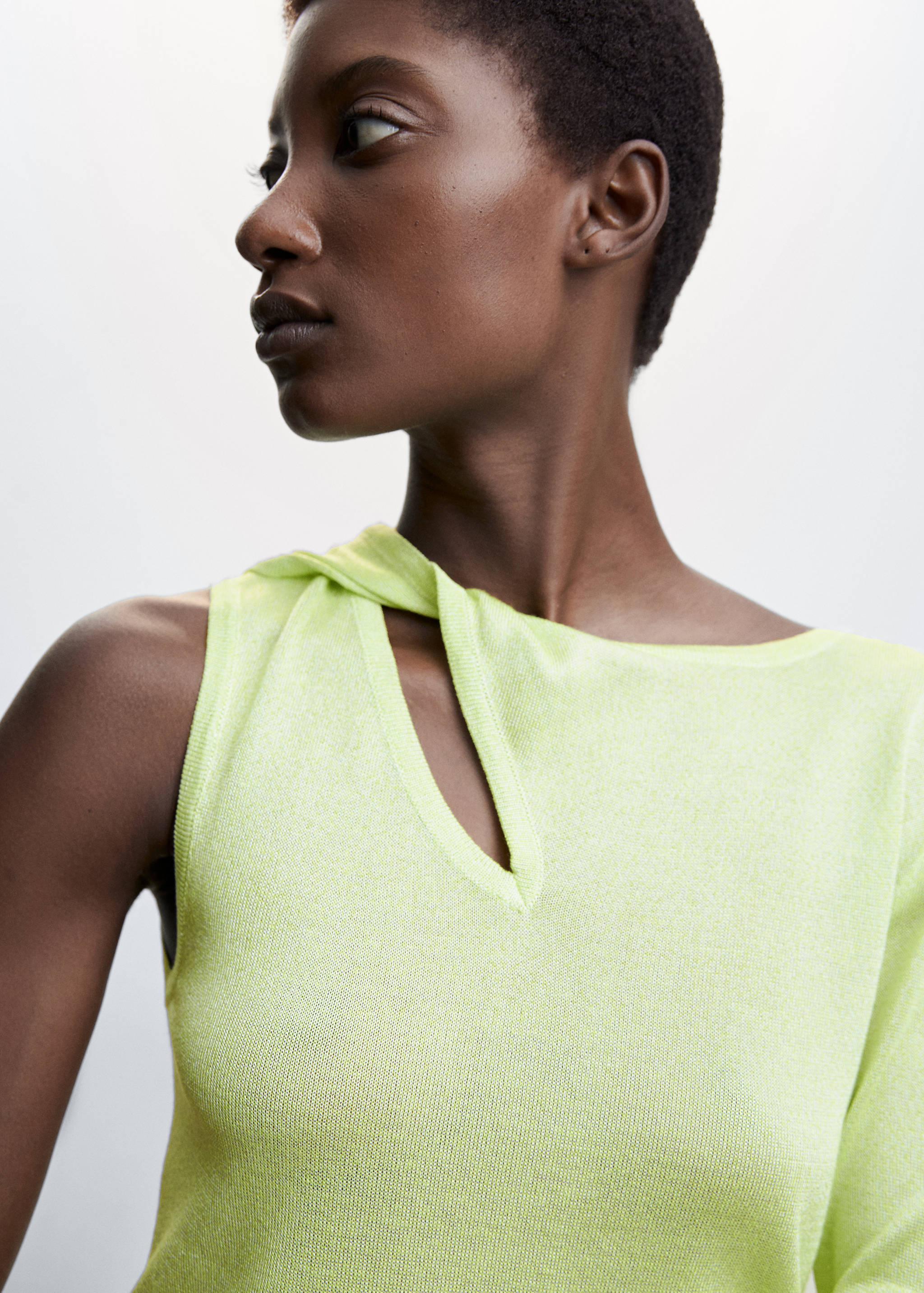 Jersey asimétrico punto fino - Detalle del artículo 1