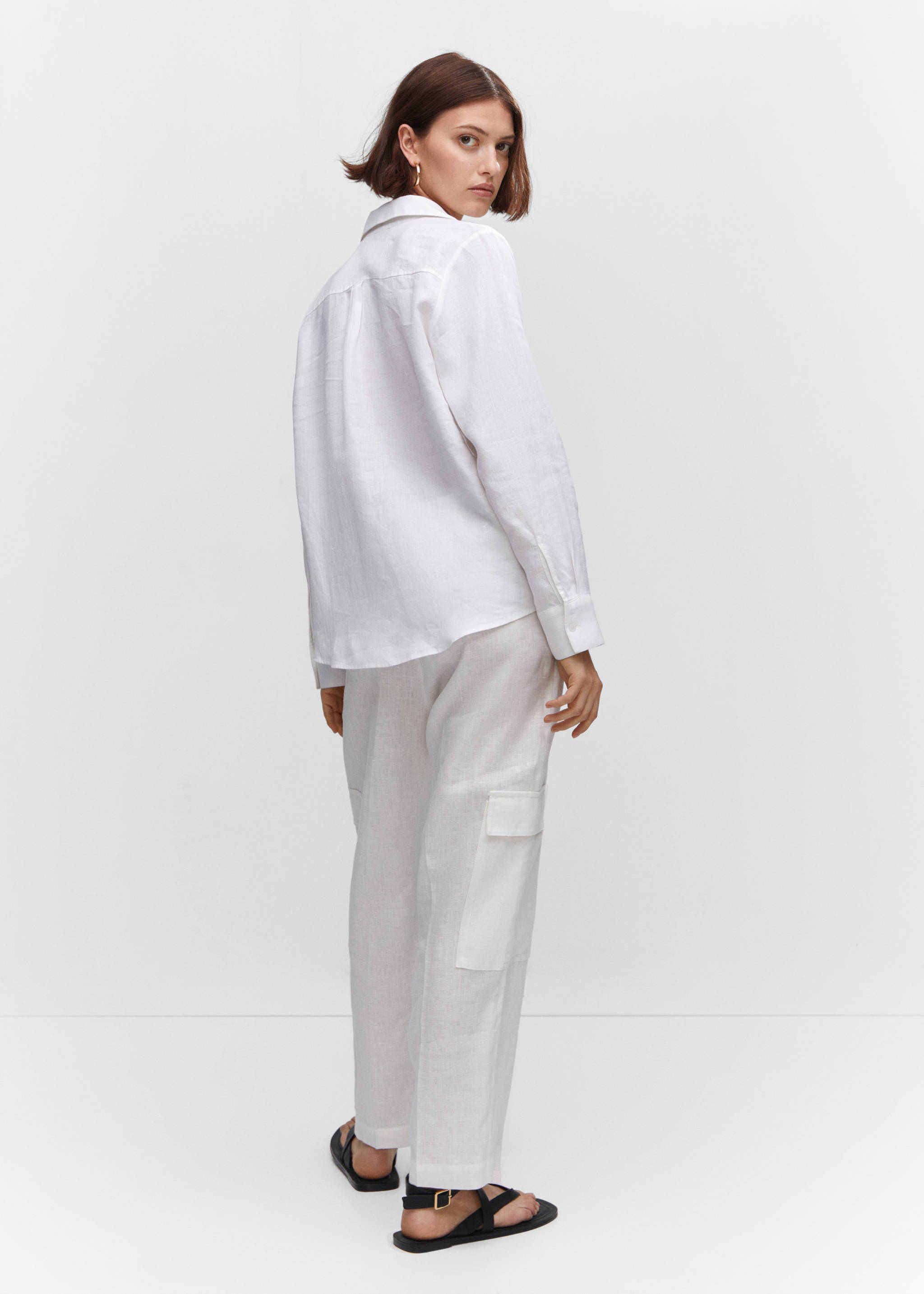 Chemise lin poche - Verso de l’article