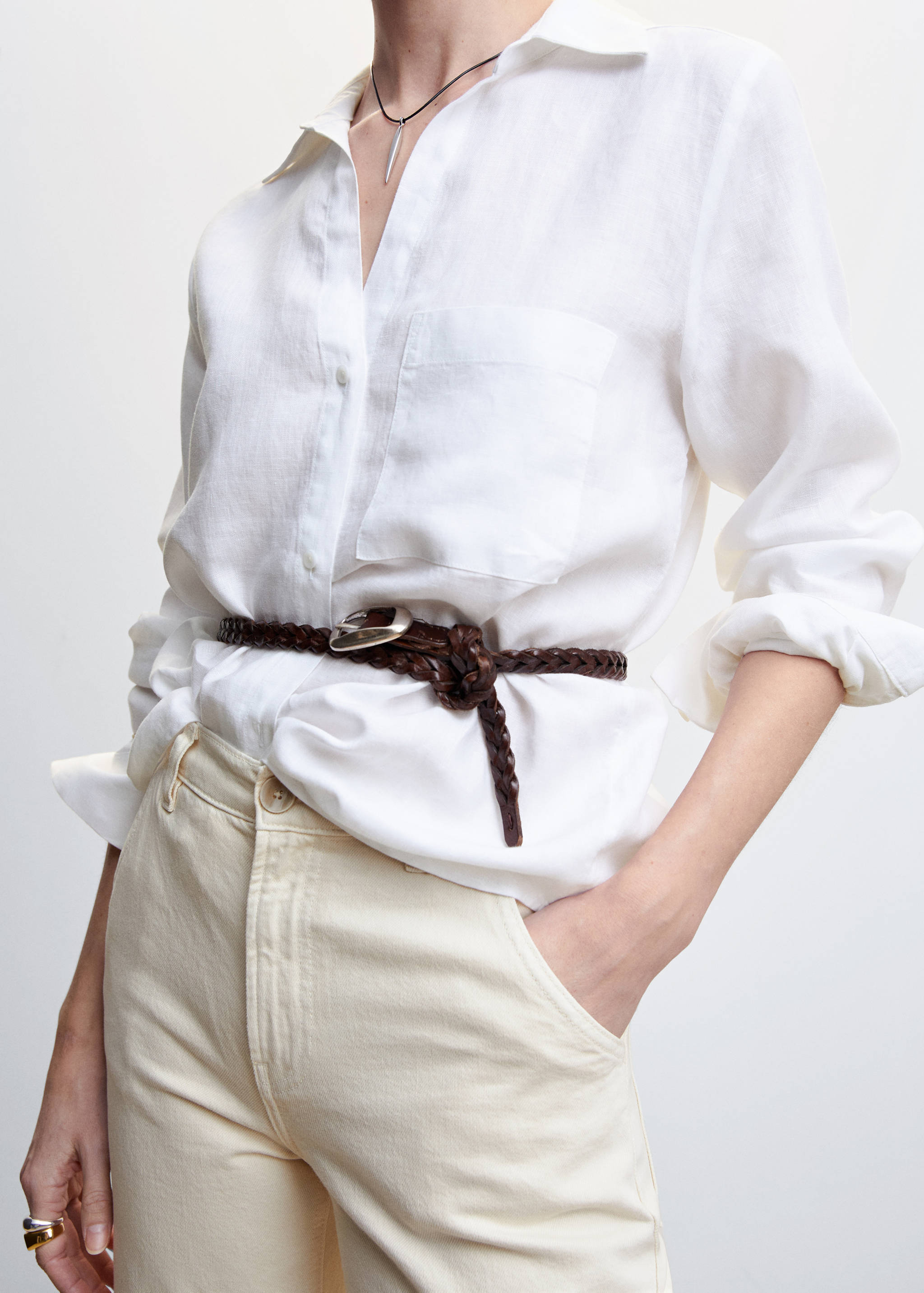 Chemise lin poche - Détail de l'article 6