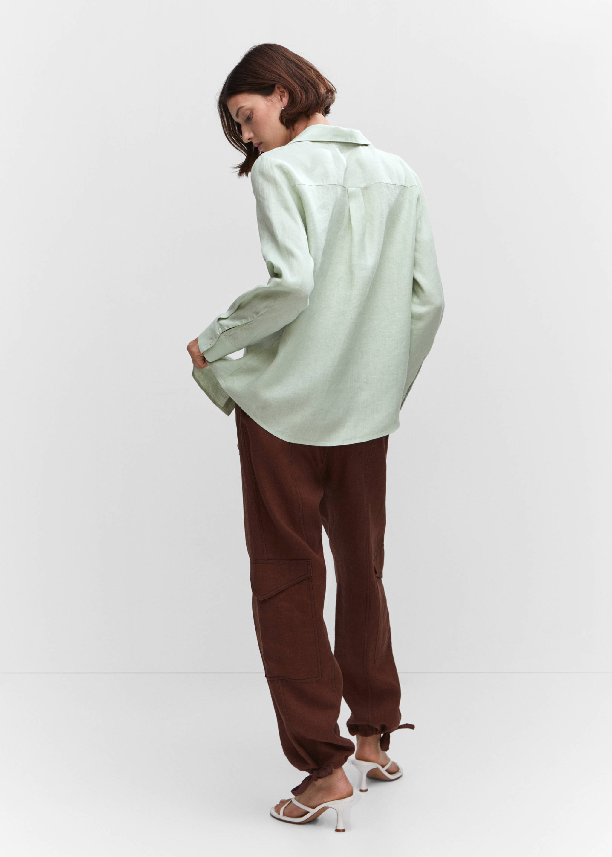 Chemise lin poche - Verso de l’article