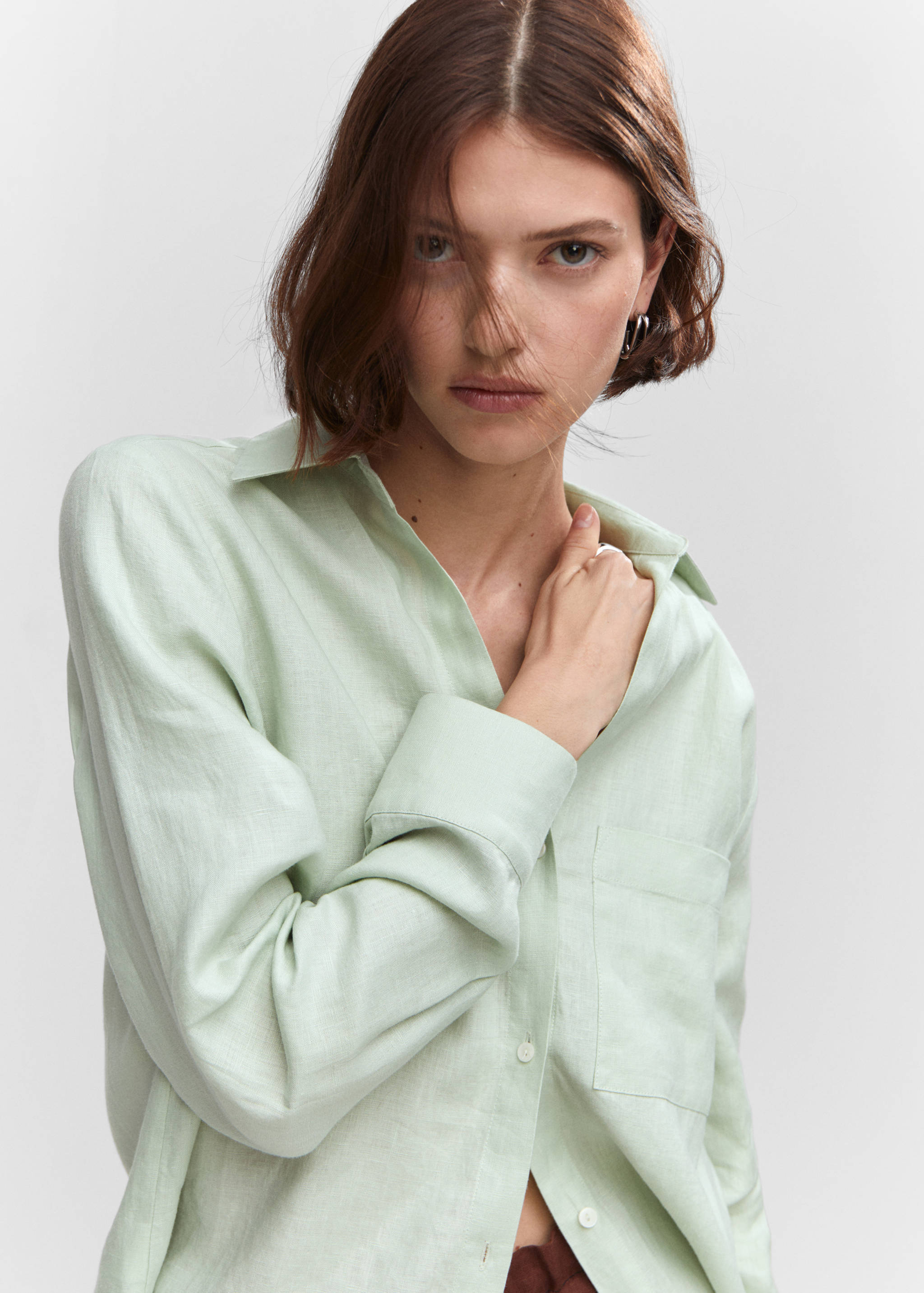 Chemise lin poche - Détail de l'article 1