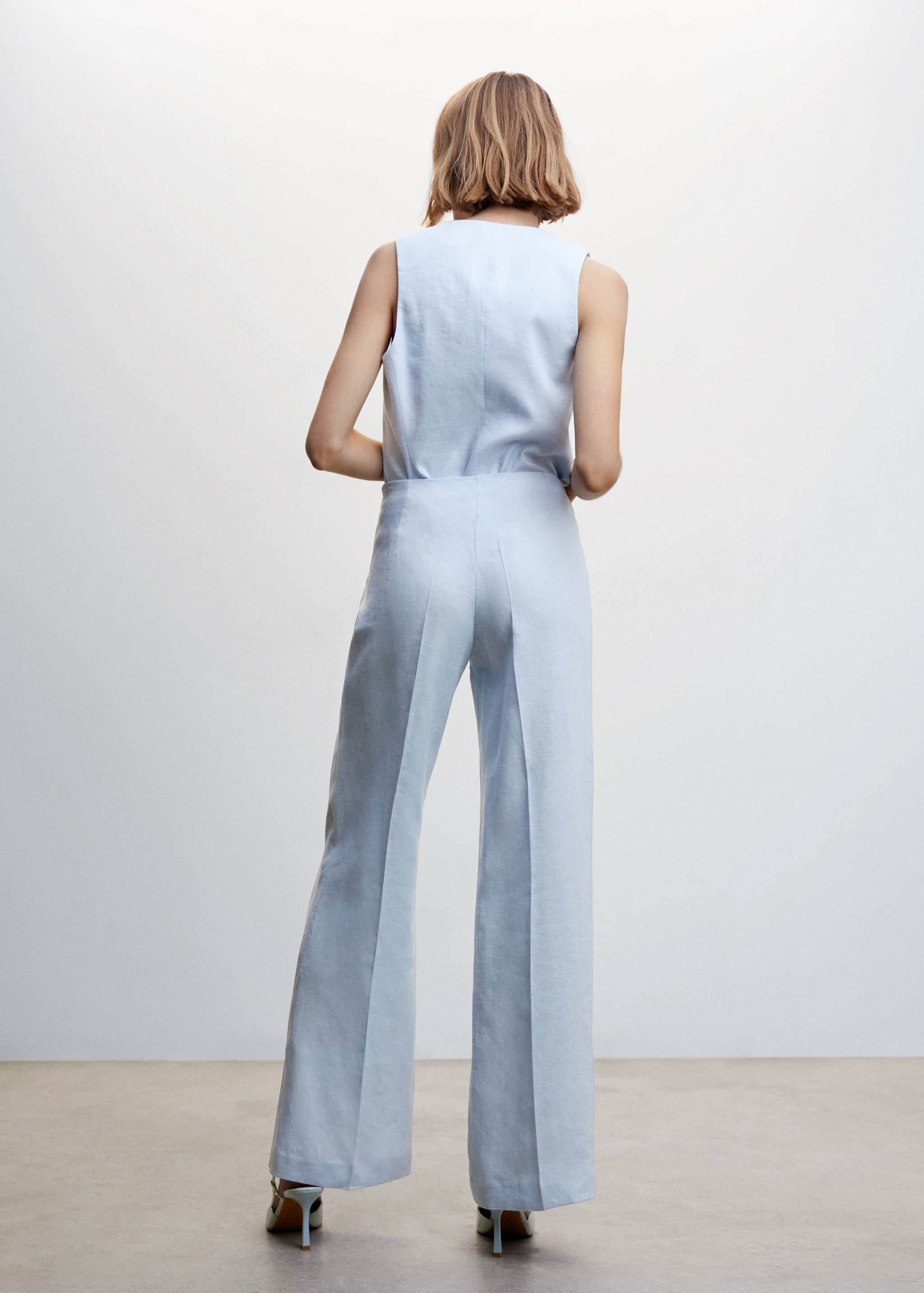 Pantalons wideleg 100% lli - Revers de l'article