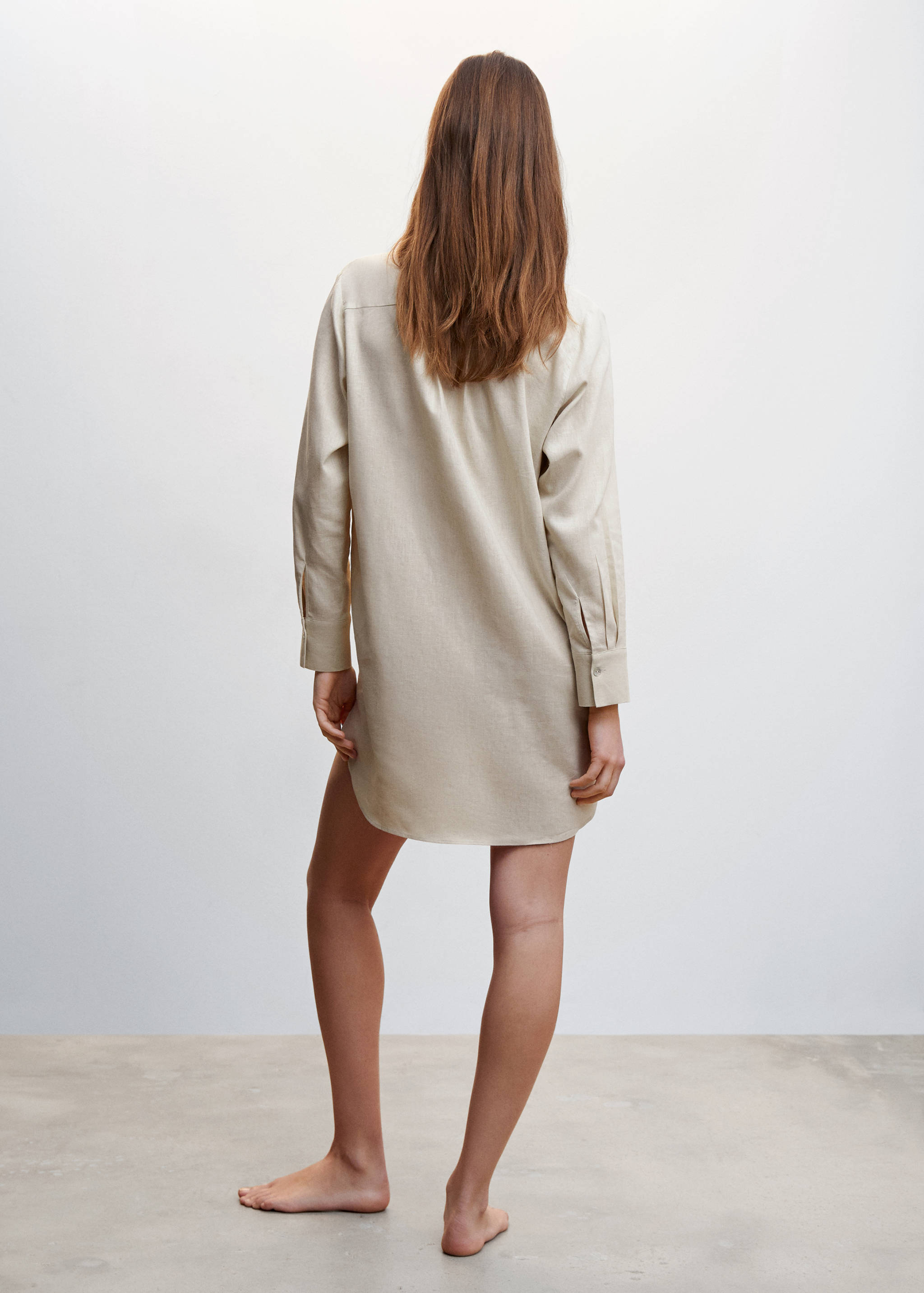 Leinenhemd - Rückseite des Artikels