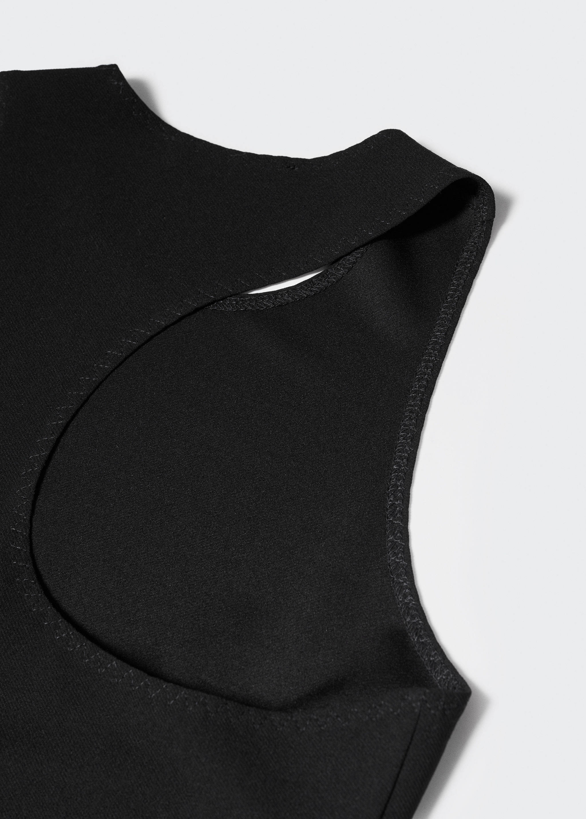 Vestido abertura espalda asimétrica - Detalle del artículo 8