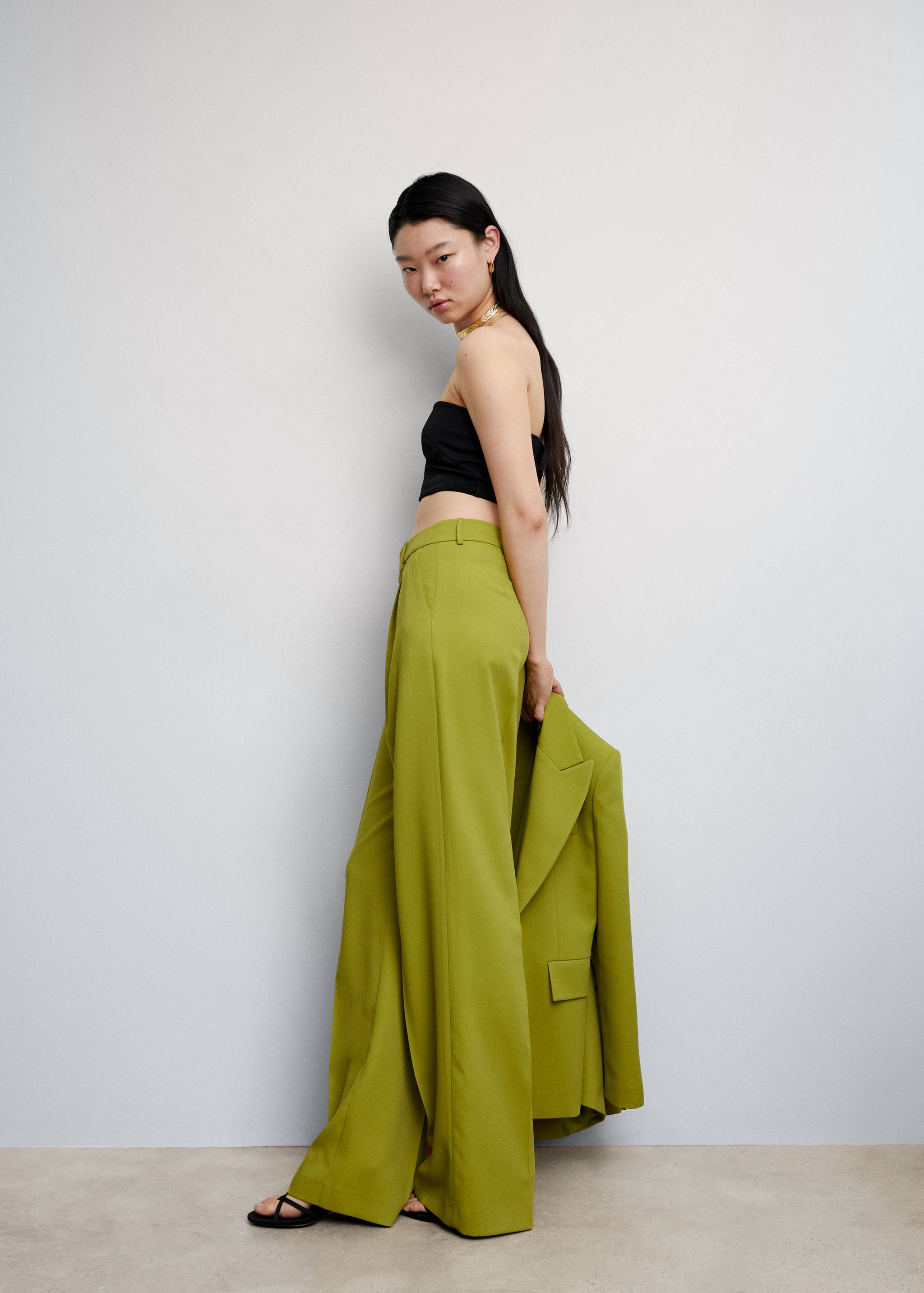 Wideleg-Anzughose - Detail des Artikels 2