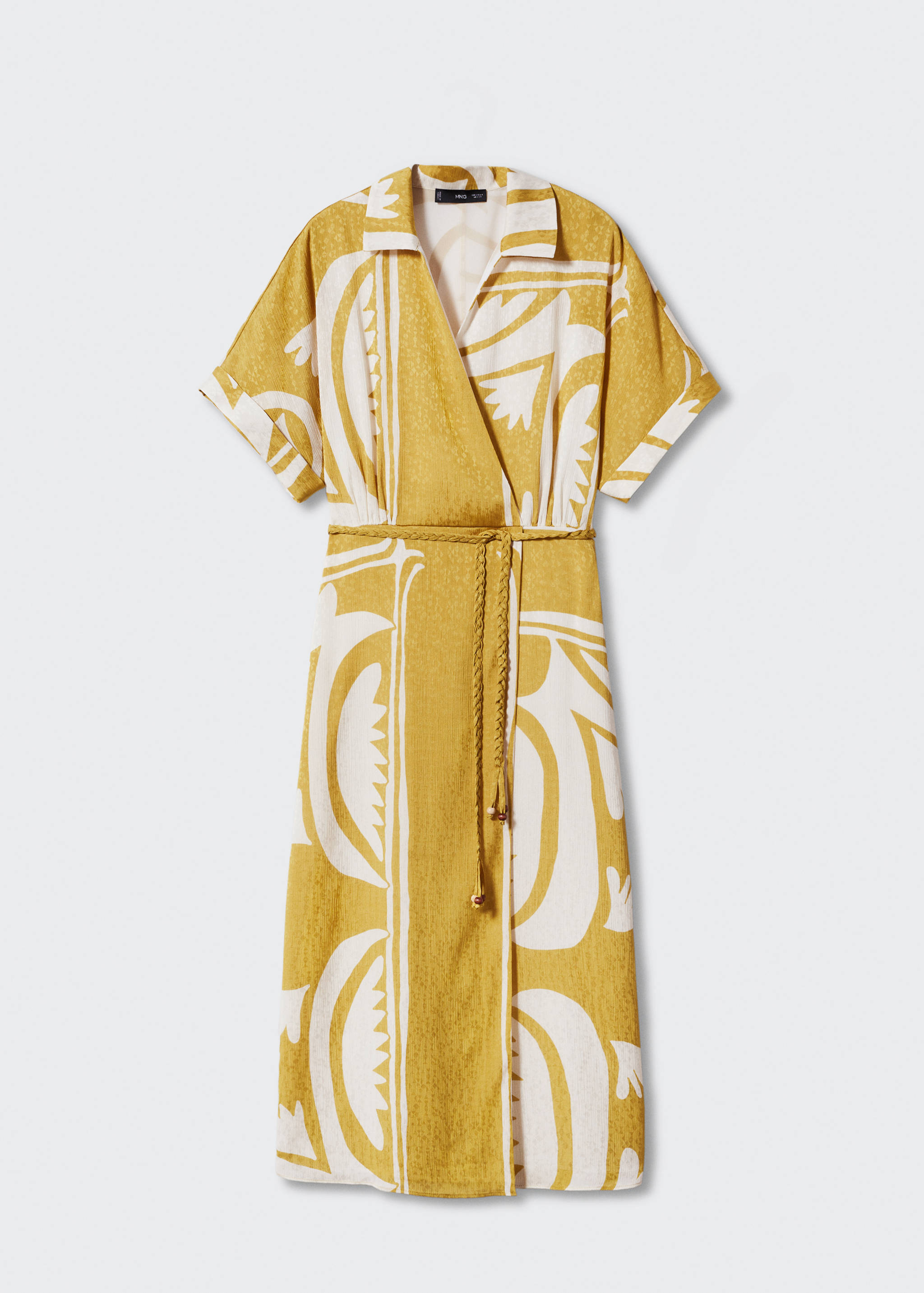 Printed shirt dress - Article without model