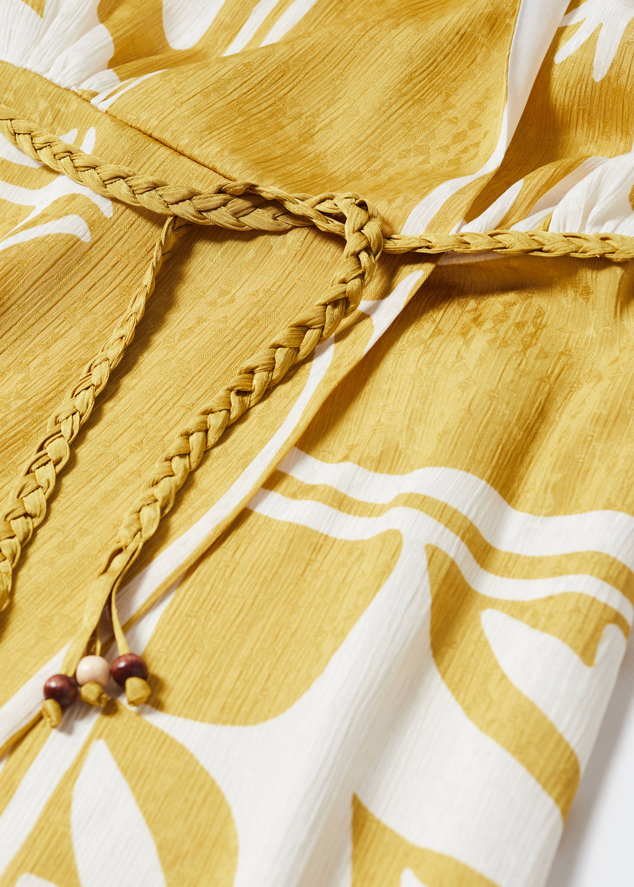 Printed shirt dress - Details of the article 8