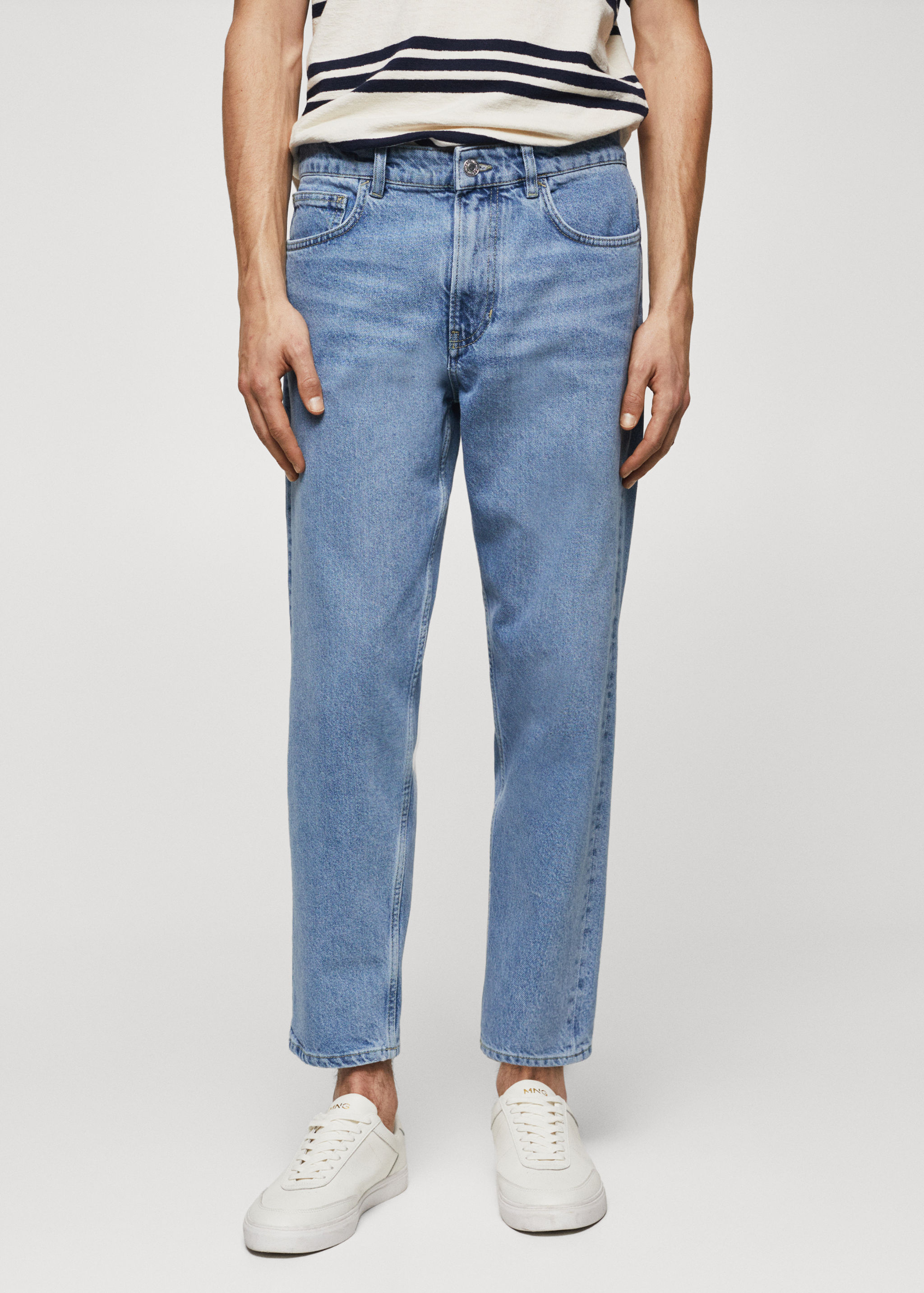 Carrot-fit jeans - Medium plane