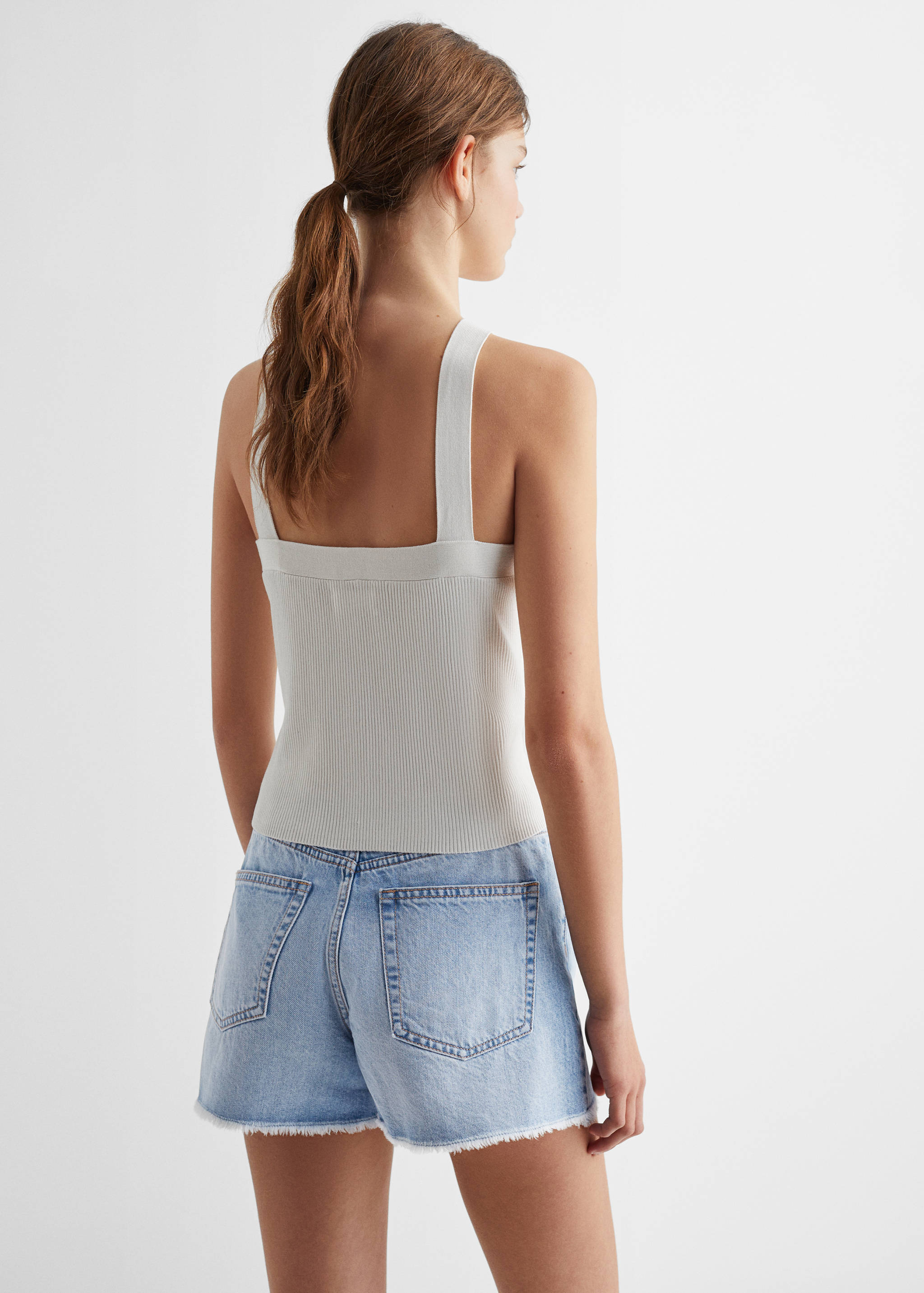 Wrap crop top - Reverse of the article