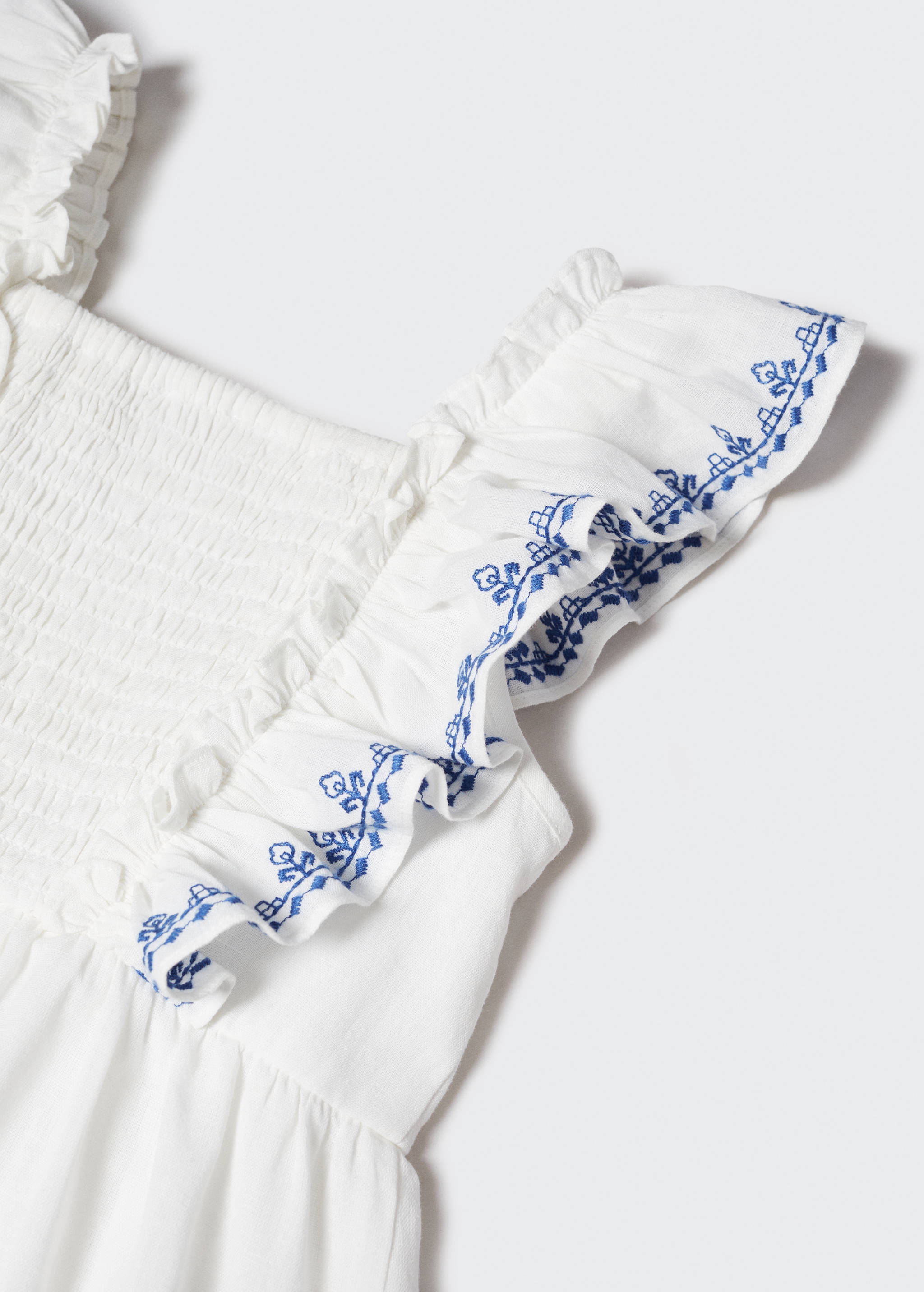 Ruffled linen dress - Details of the article 8