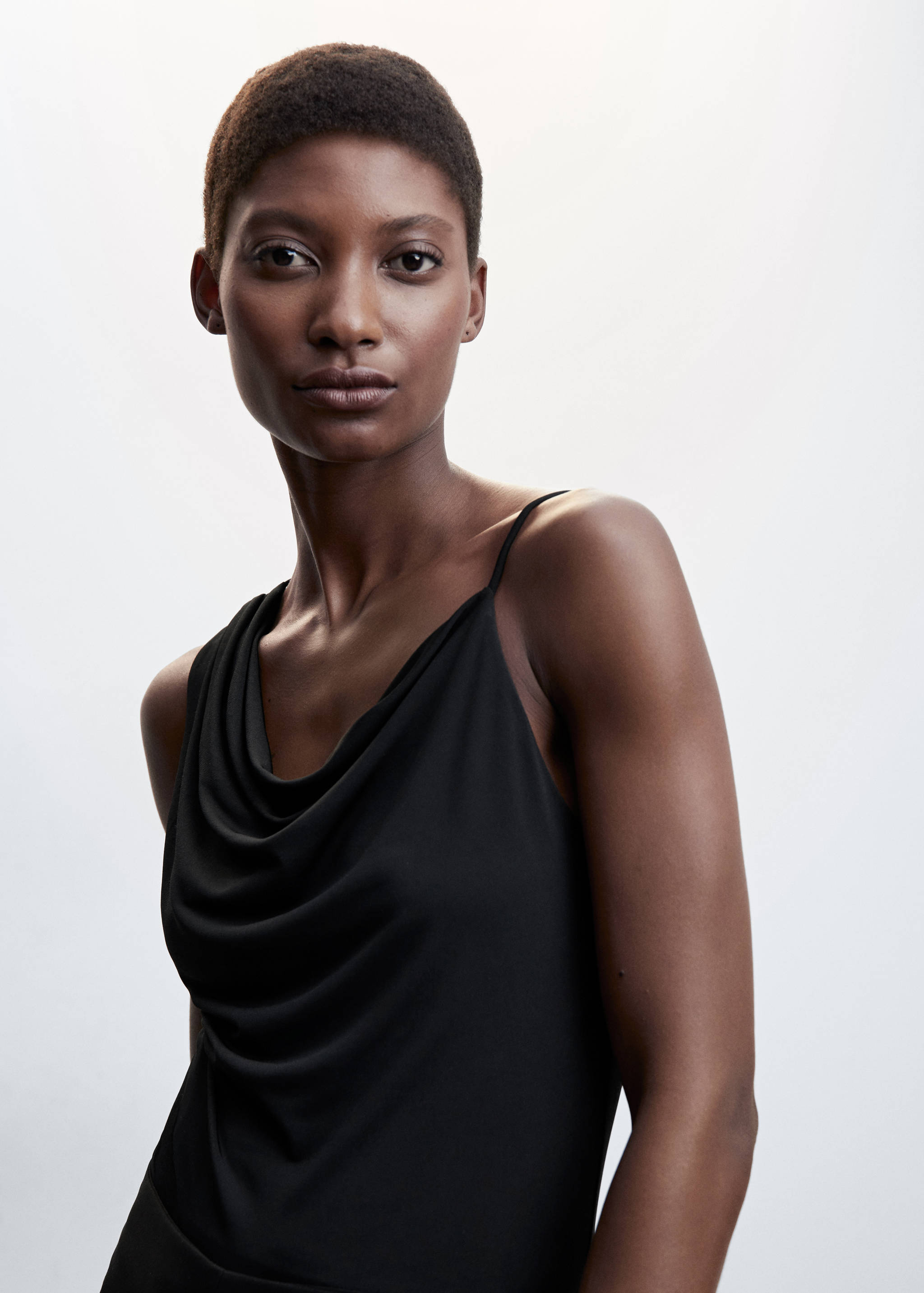 Top asimètric coll drapejat - Detall de l'article 1