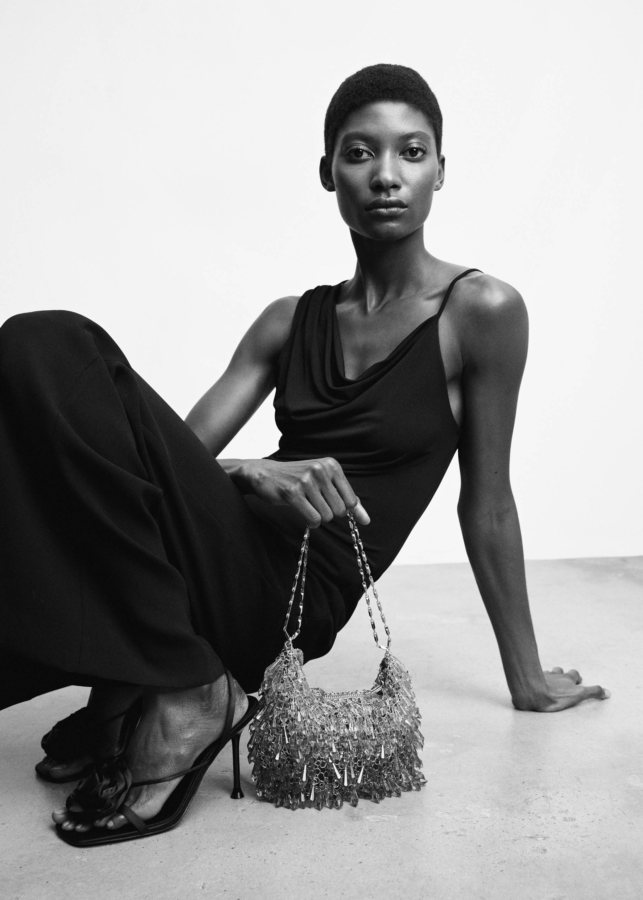 Top asimètric coll drapejat - Detall de l'article 2