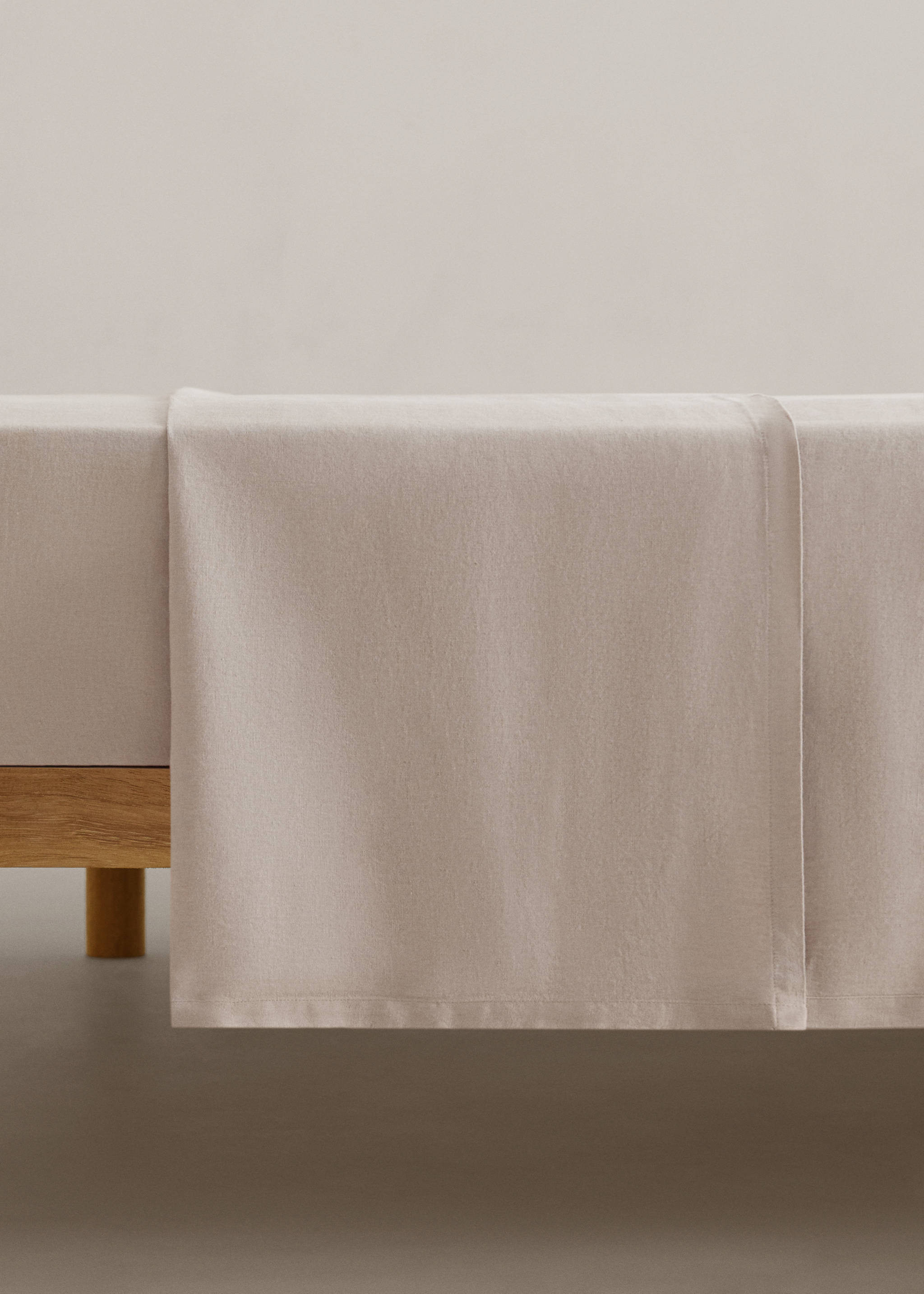 100% linen flat sheet Superking bed - Article without model