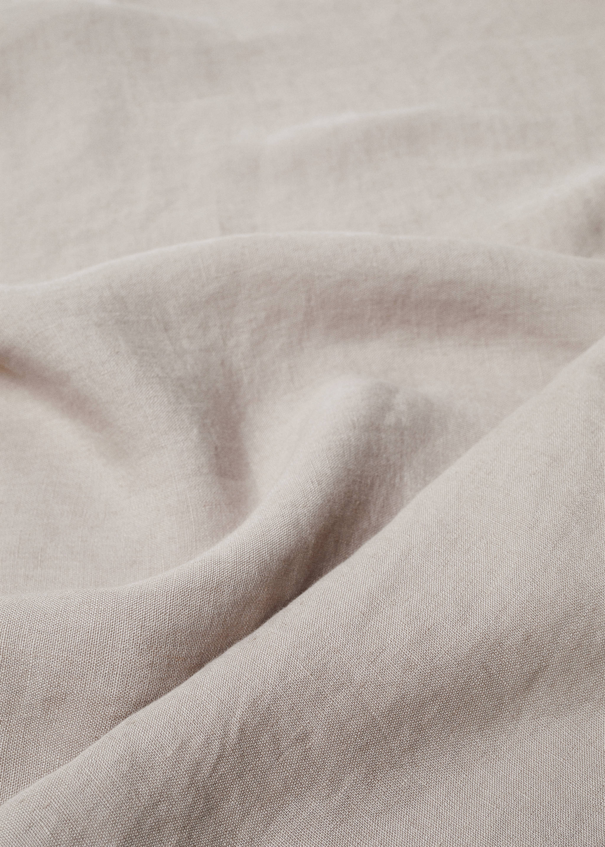 100% linen flat sheet Superking bed - Details of the article 3