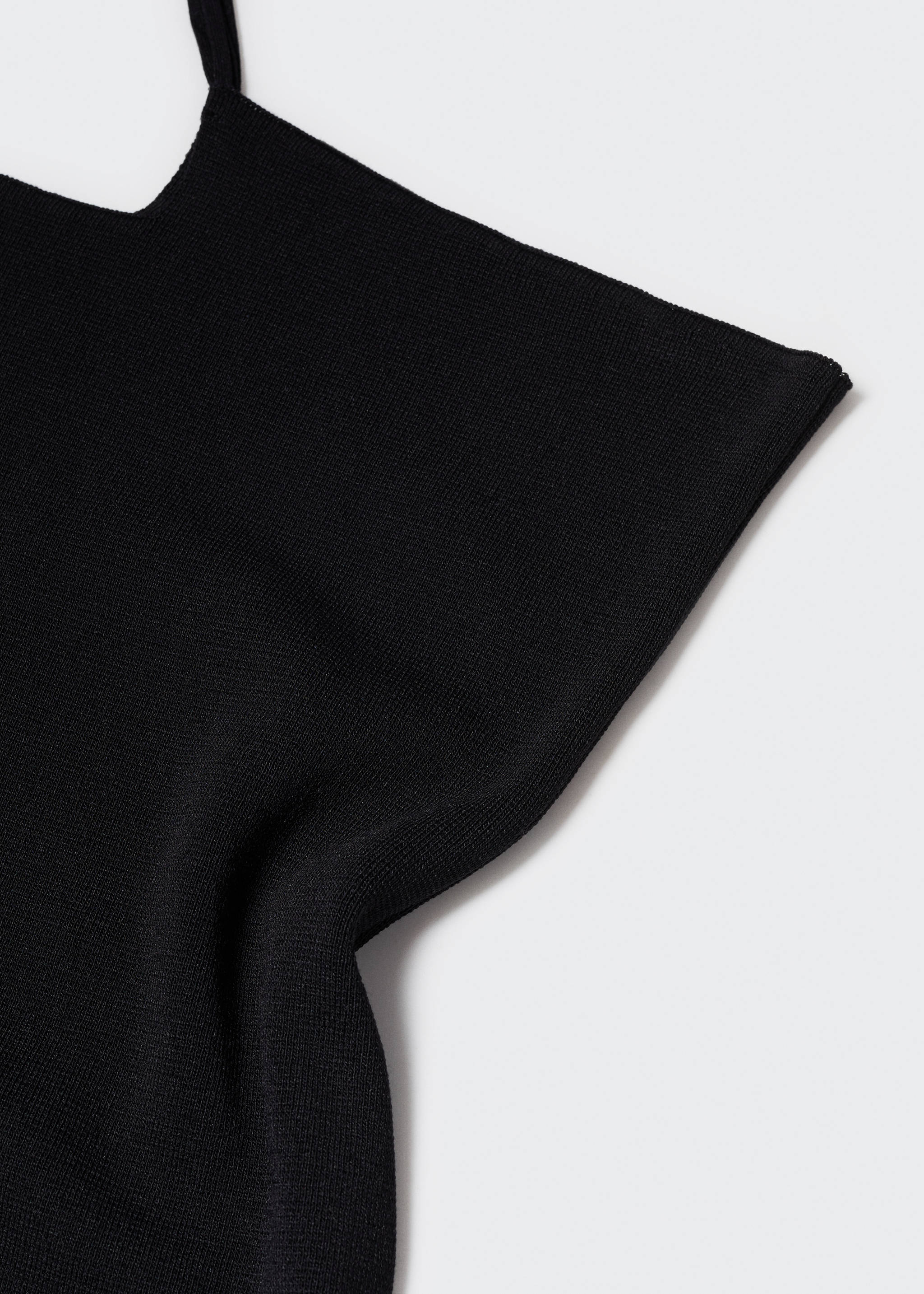 Asymmetric neckline dress - Details of the article 8