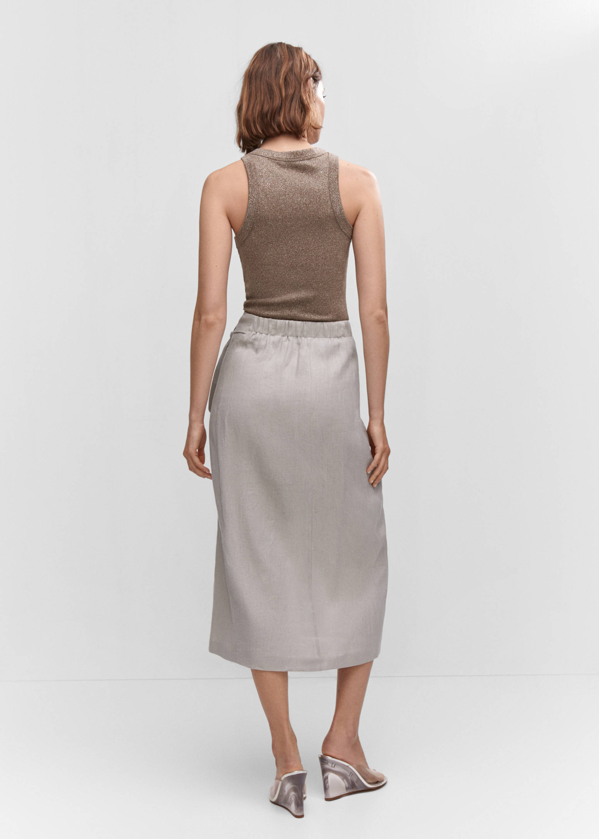 Top canalé metal·litzat - Revers de l'article