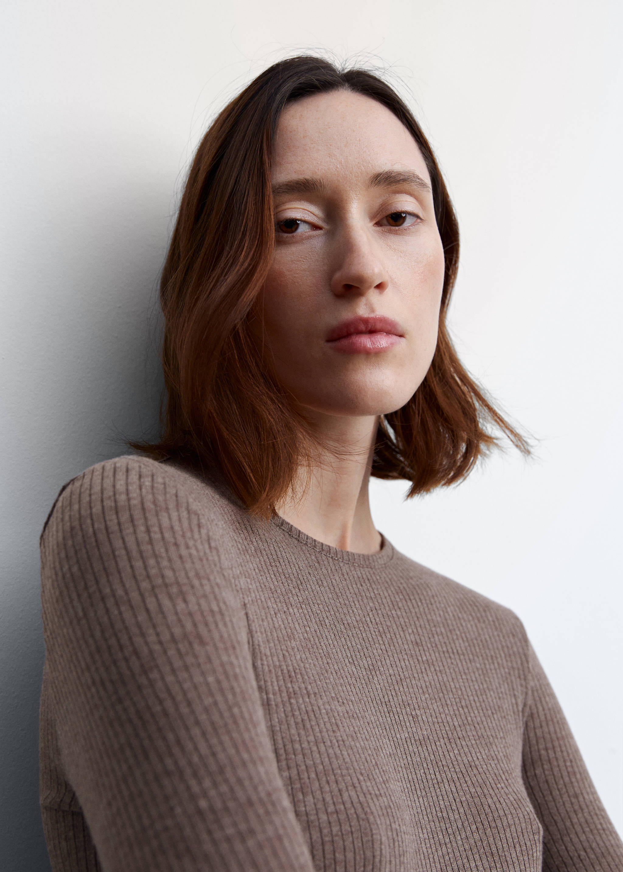 T-shirt maille côtelée - Détail de l'article 1